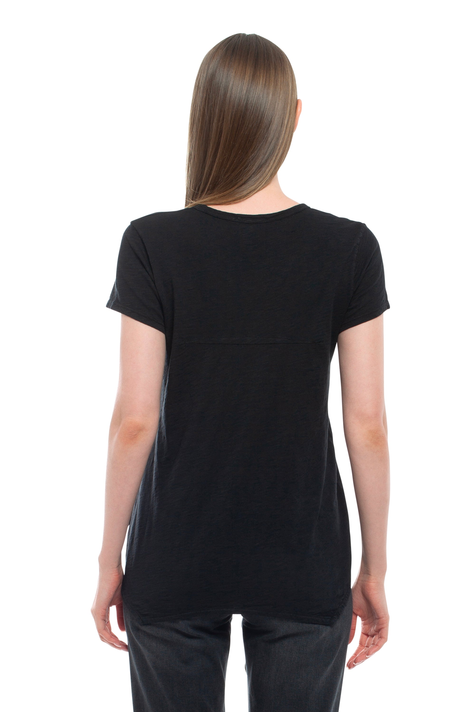 Crew Short Sleeve Shrunken Boyfriend