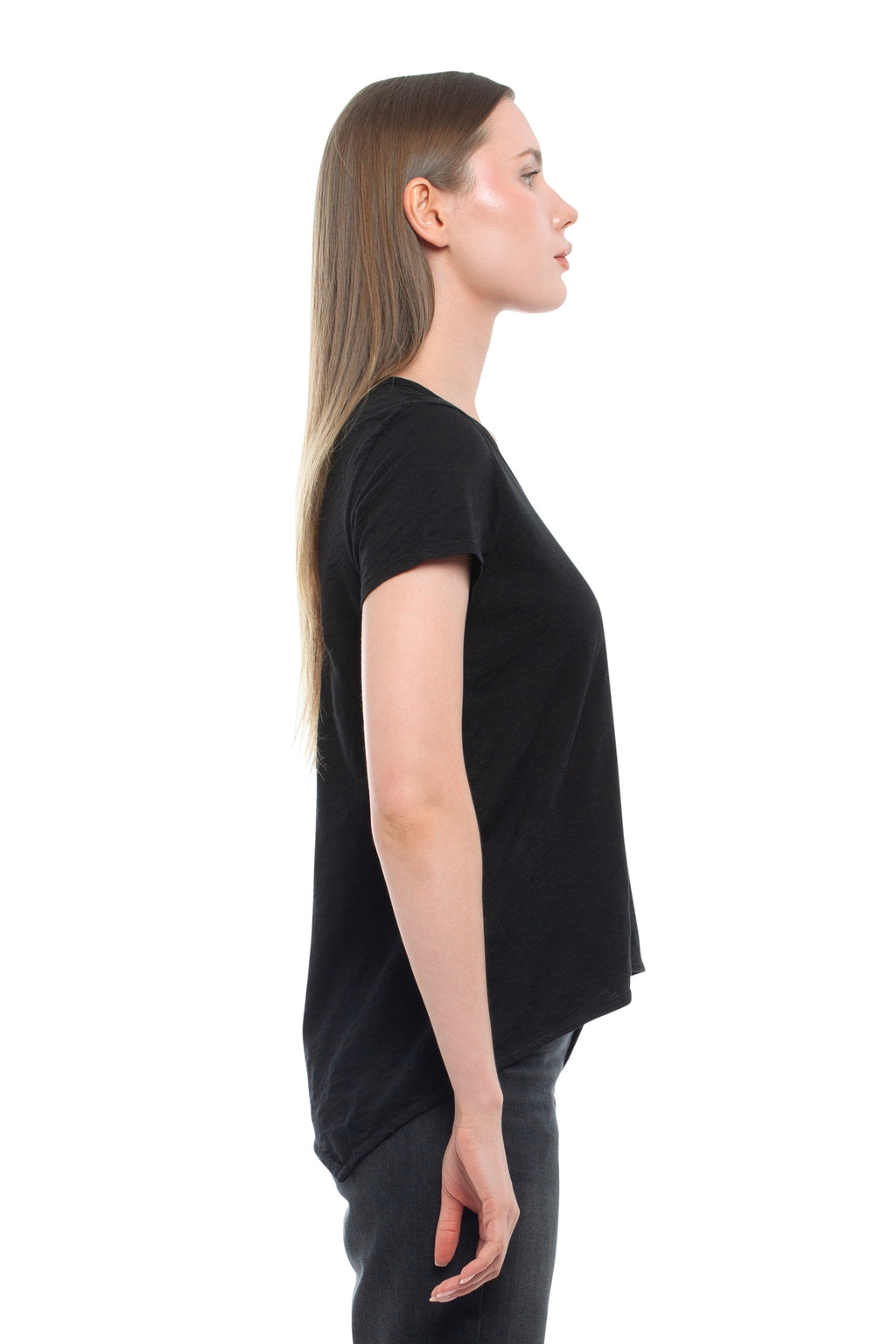 Crew Short Sleeve Shrunken Boyfriend