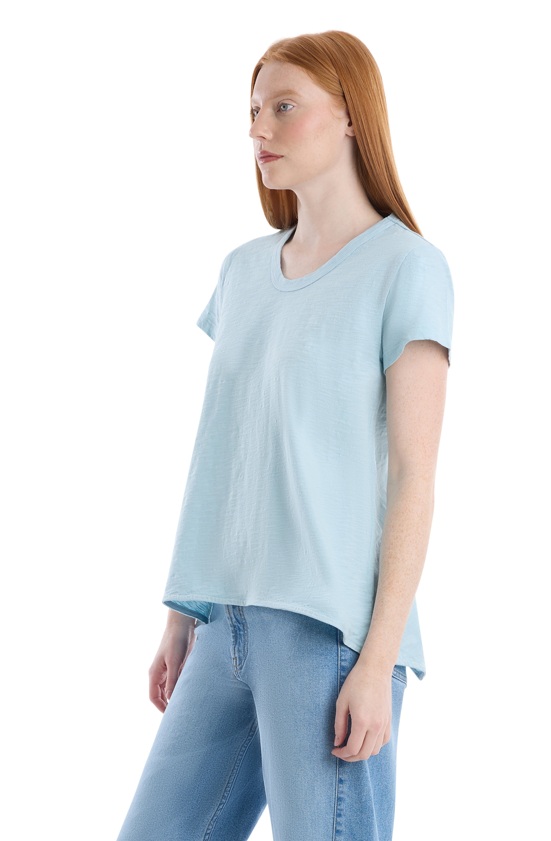 Crew Short Sleeve Shrunken Boyfriend