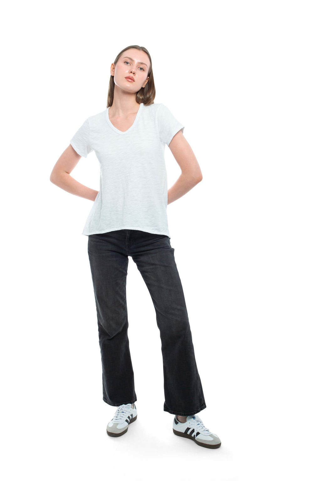 Crew Short Sleeve Shrunken Boyfriend