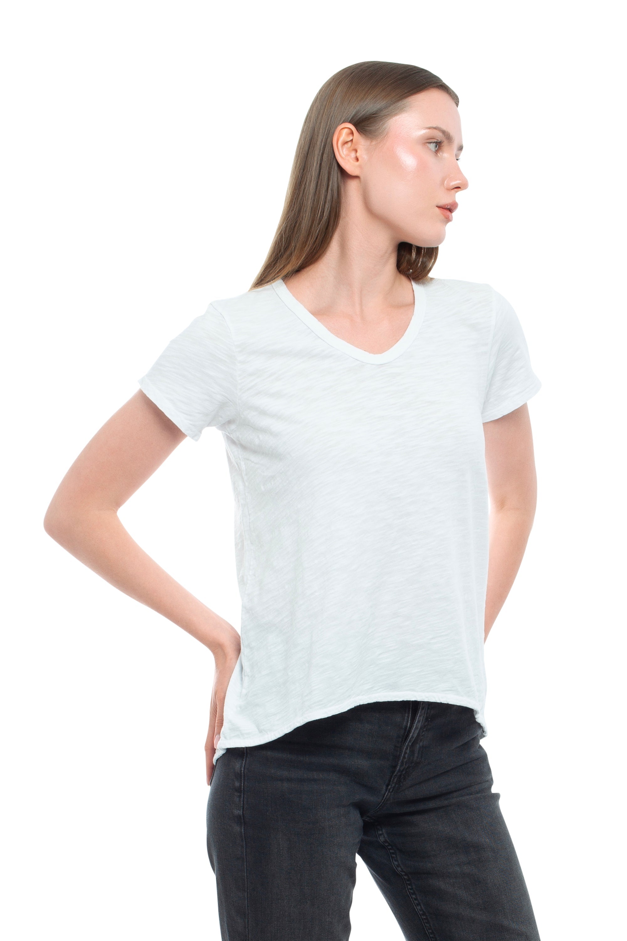 Crew Short Sleeve Shrunken Boyfriend