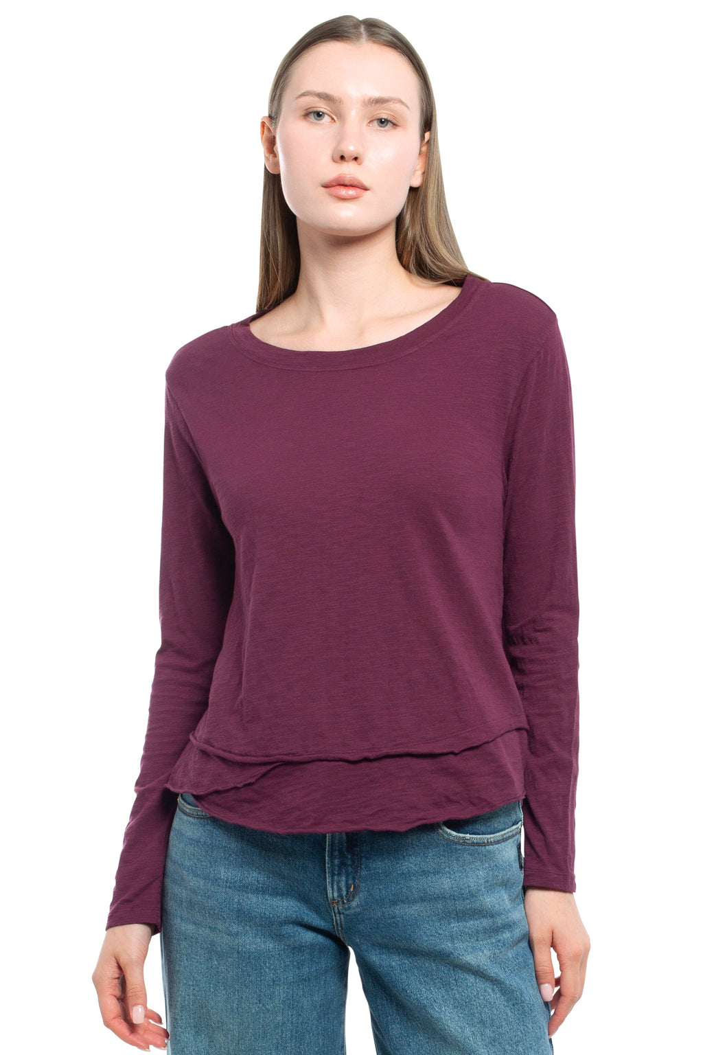 Long Sleeve Mock Layer