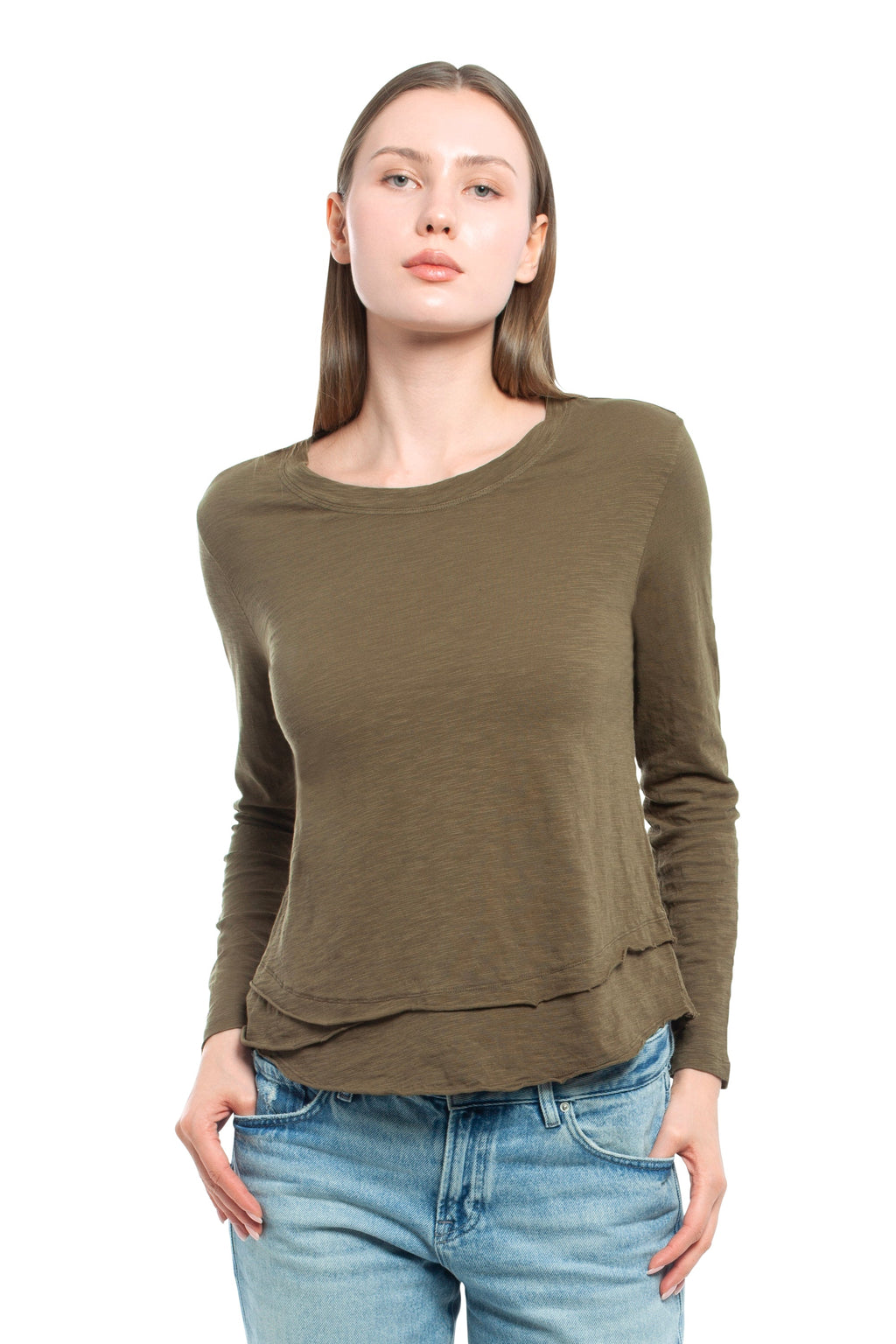 Long Sleeve Mock Layer