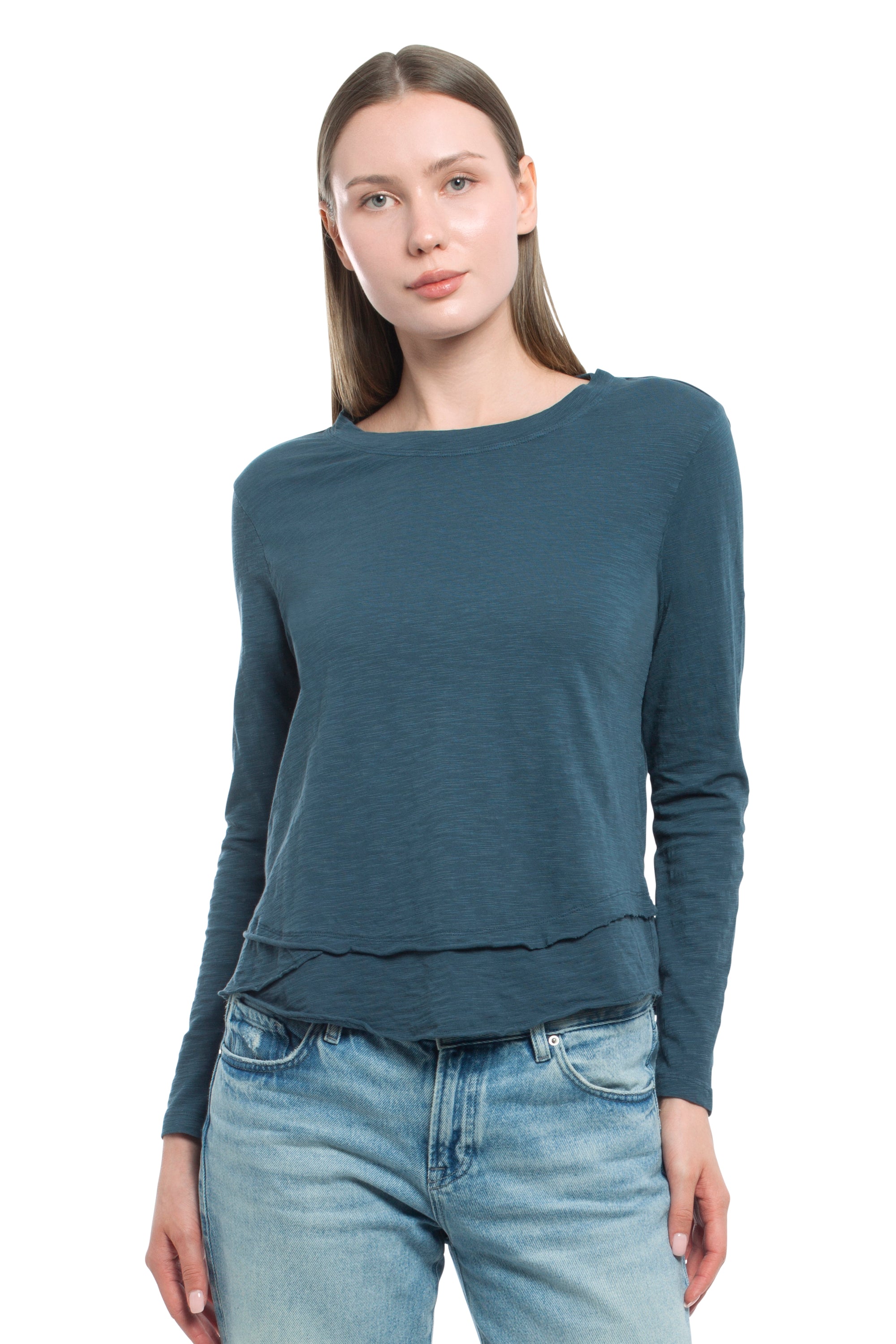 Long Sleeve Mock Layer