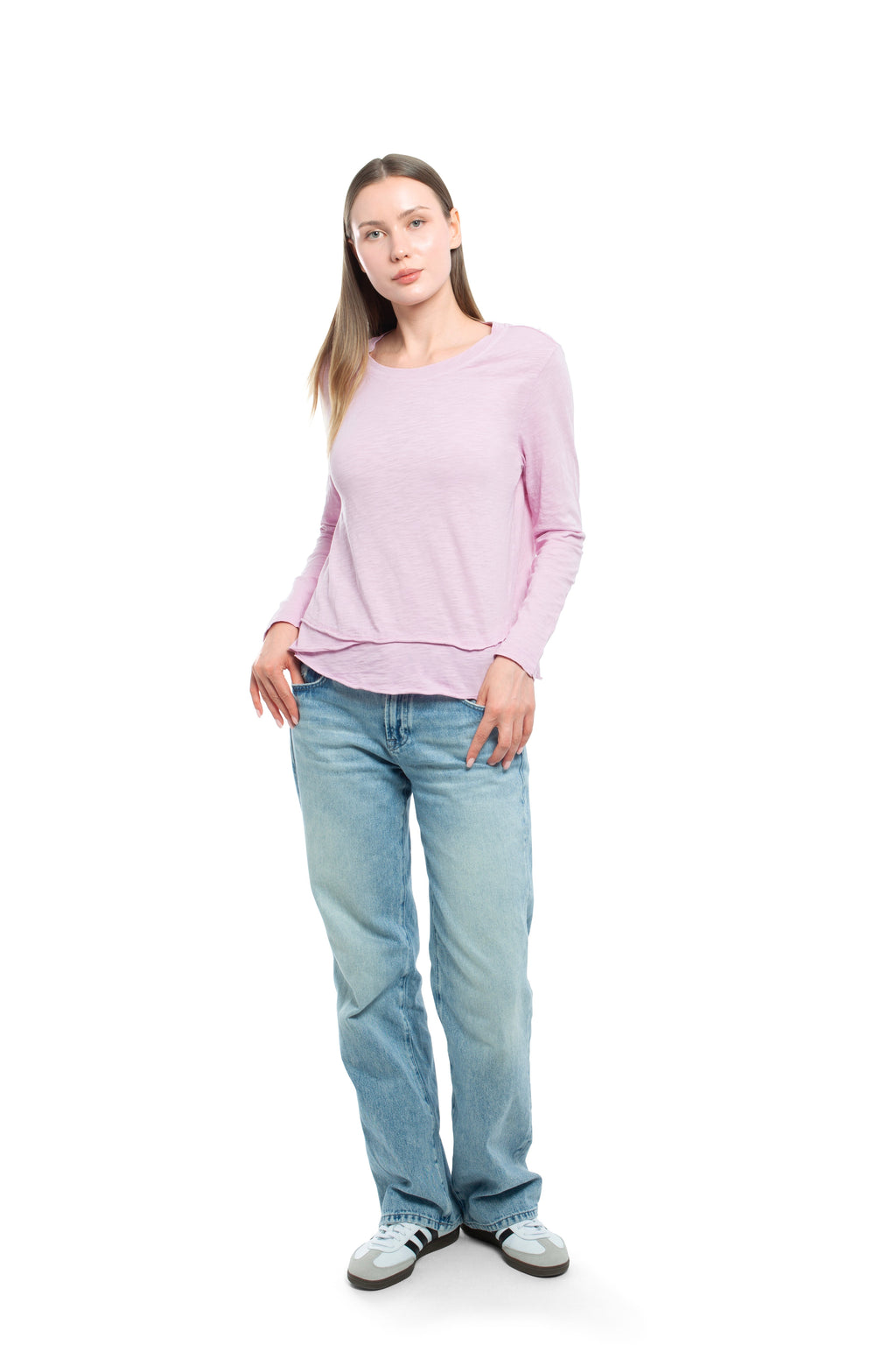 Long Sleeve Mock Layer