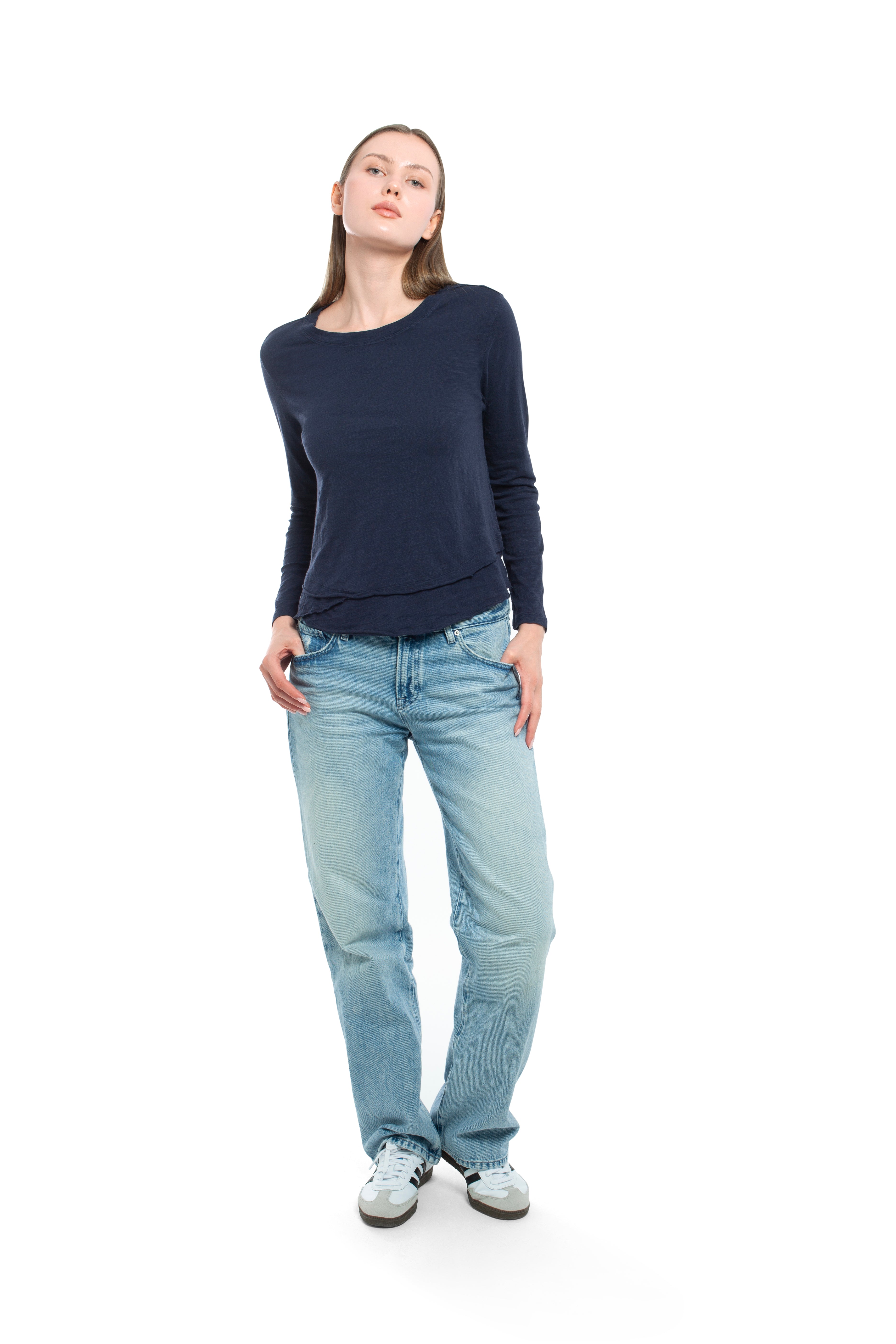 Long Sleeve Mock Layer