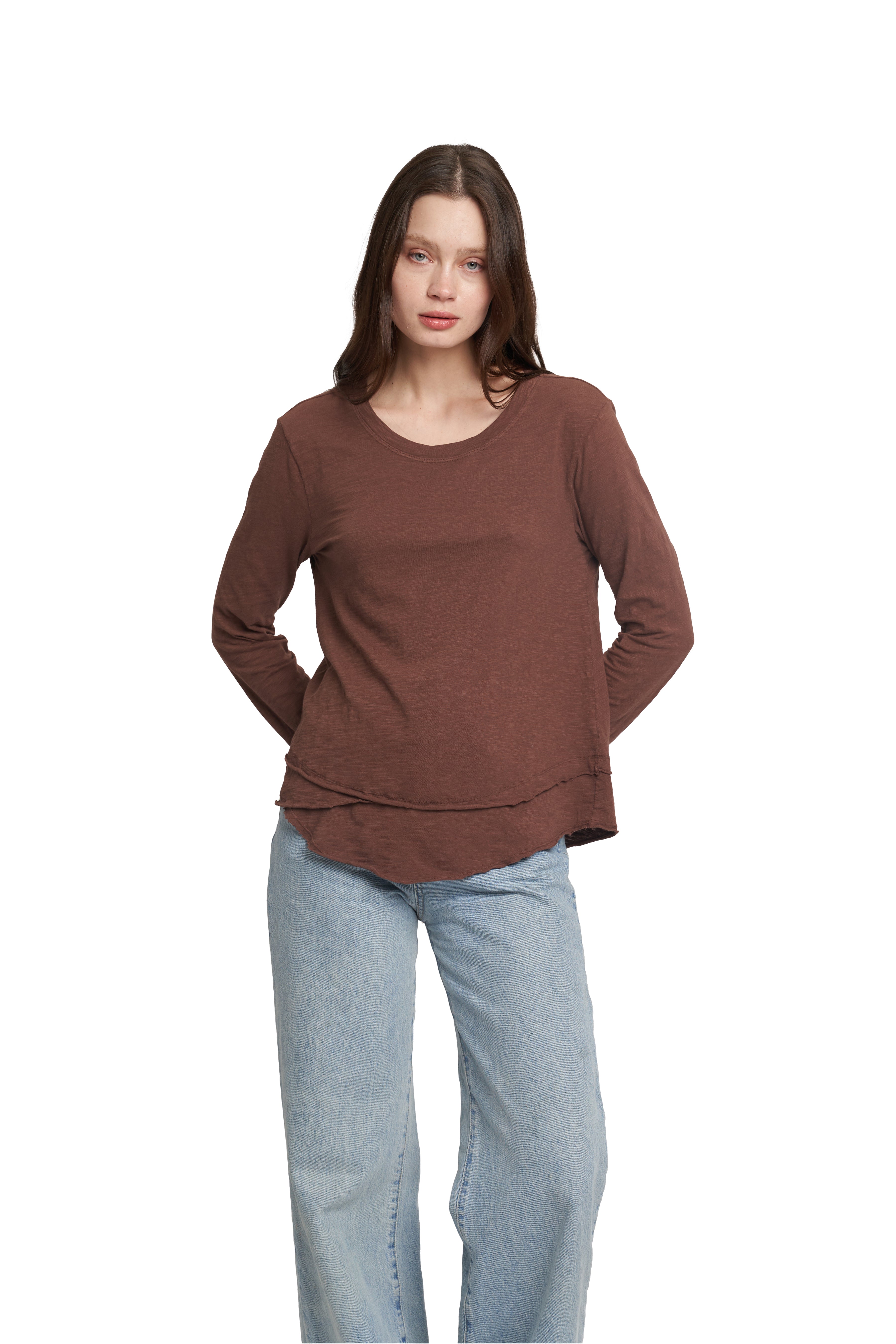 Long Sleeve Mock Layer