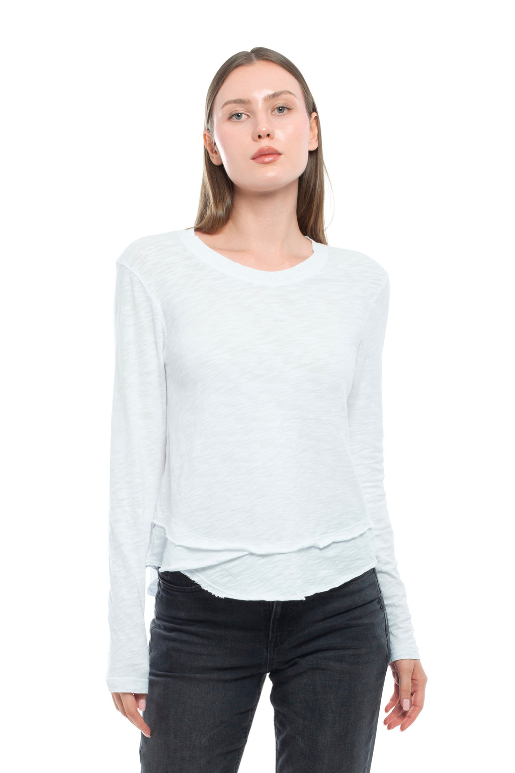 Long Sleeve Mock Layer
