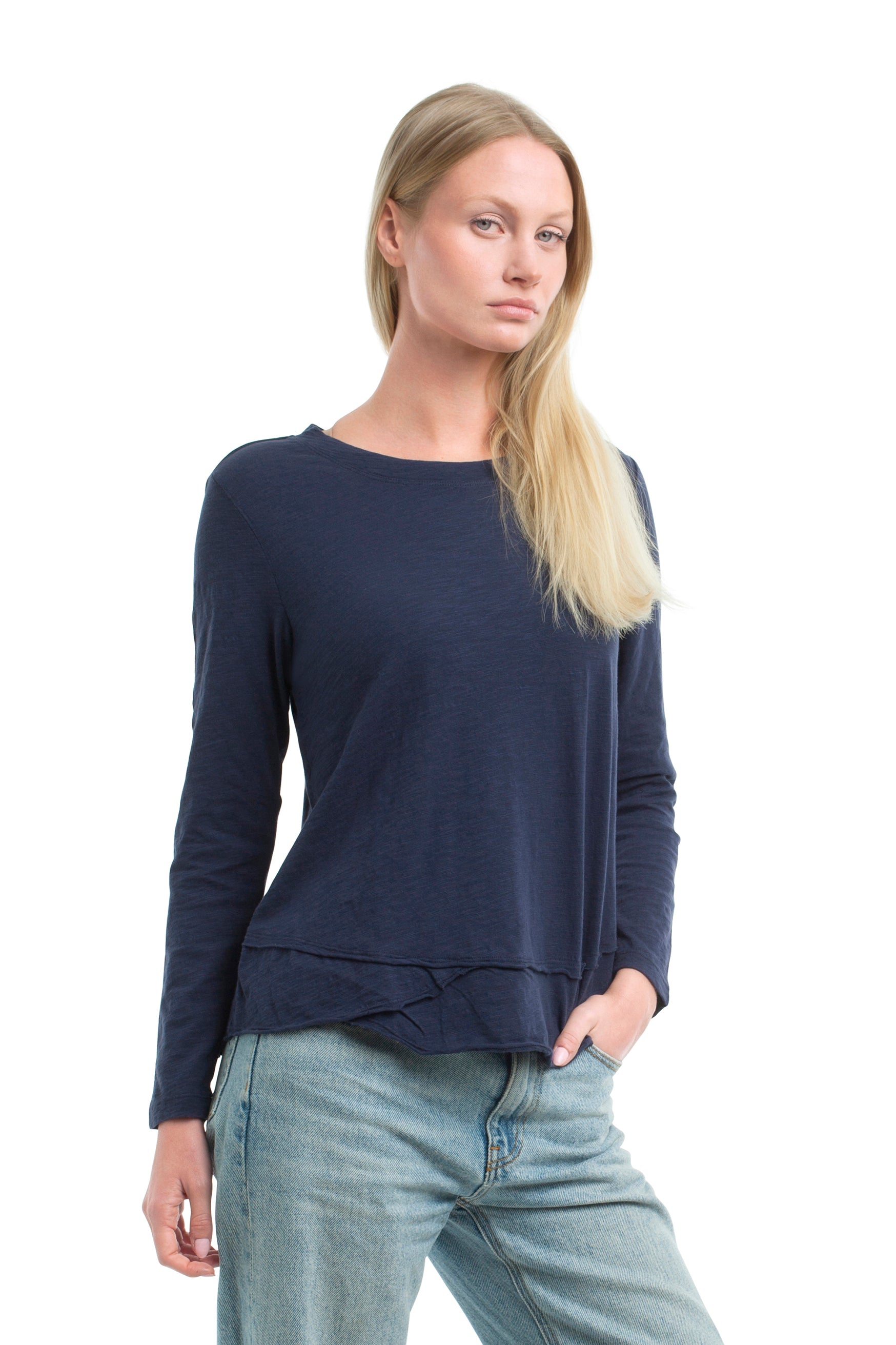 Long Sleeve Mock Layer