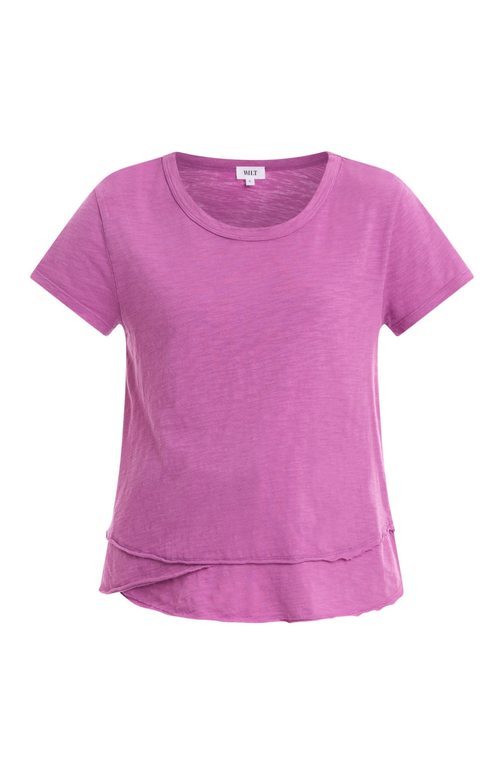 Short Sleeve Mock Layer Tee