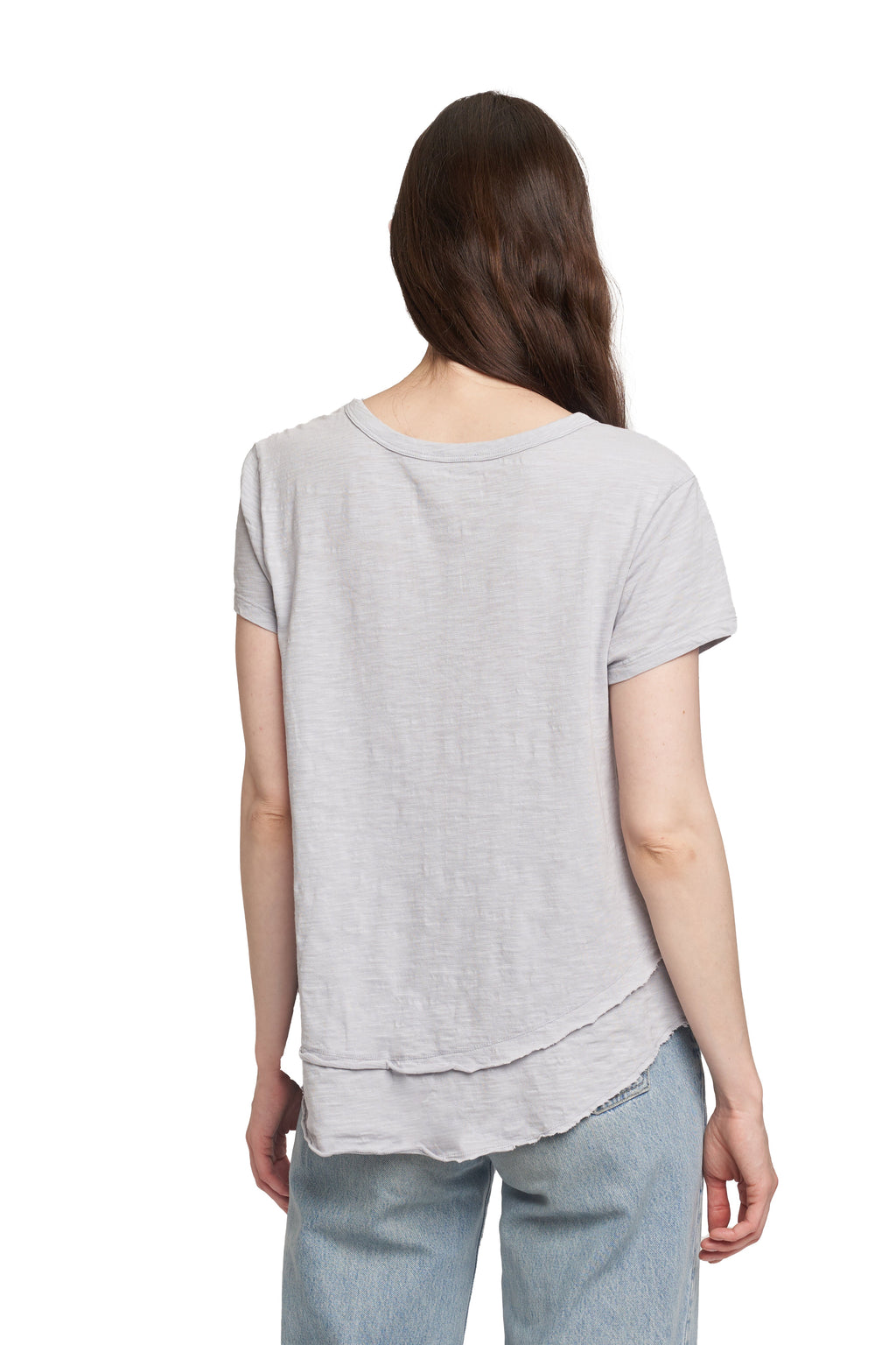 Short Sleeve Mock Layer Tee