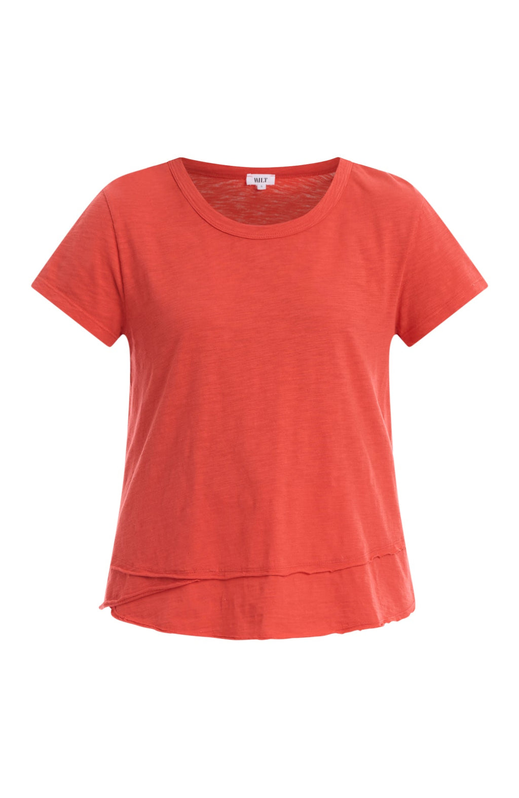 Short Sleeve Mock Layer Tee