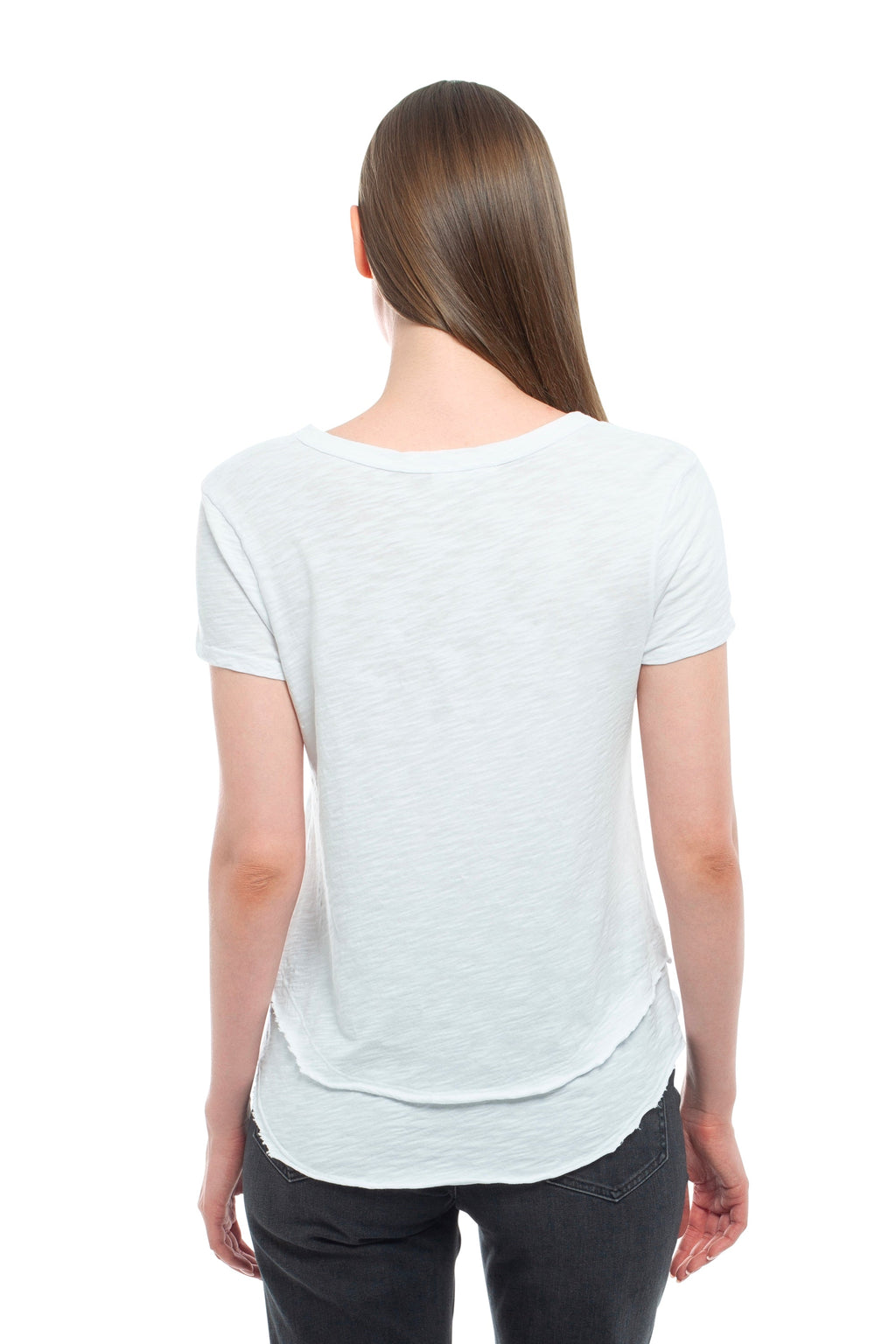 Short Sleeve Mock Layer Tee