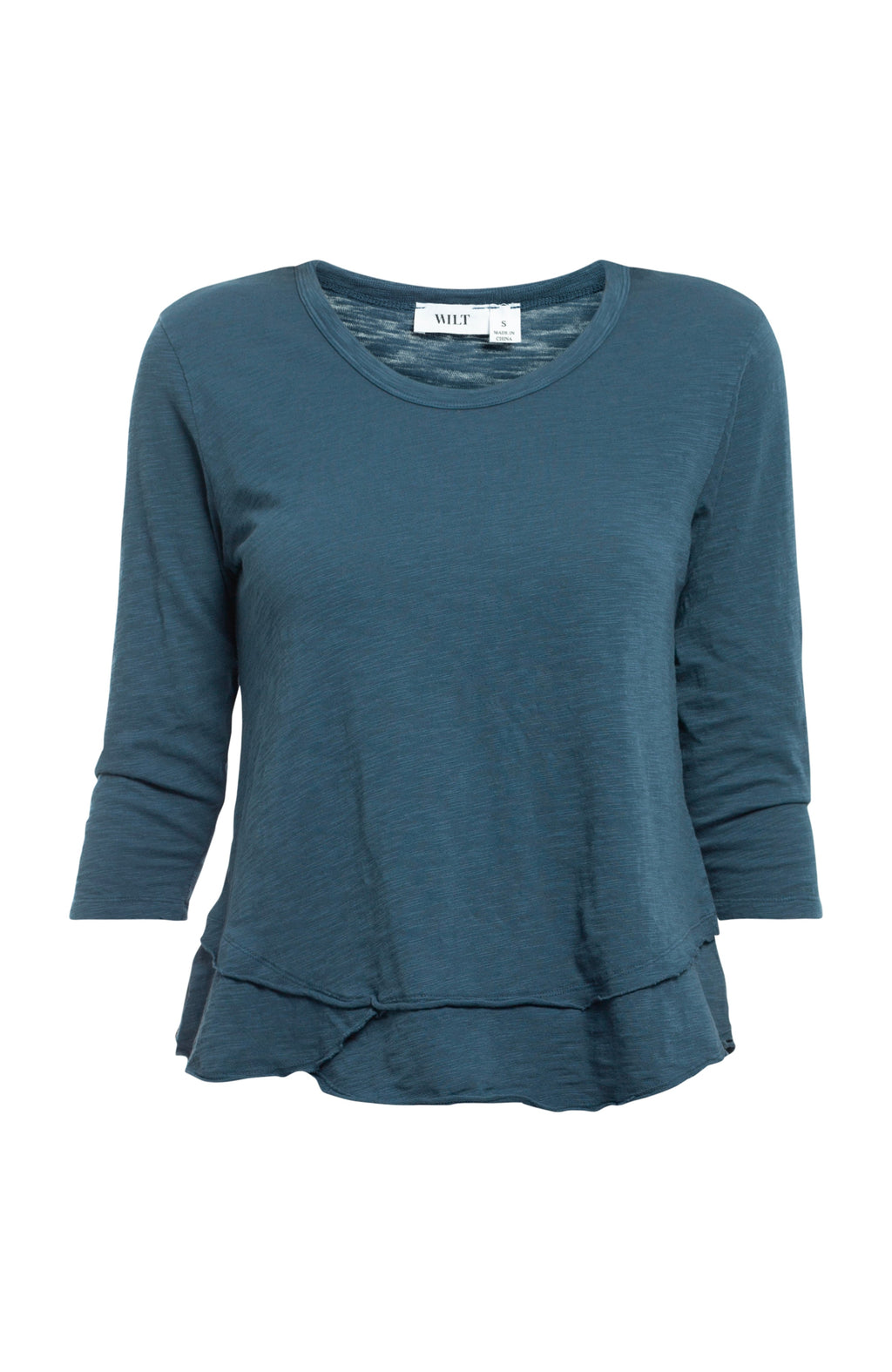 3/4 Sleeve Mock Layer