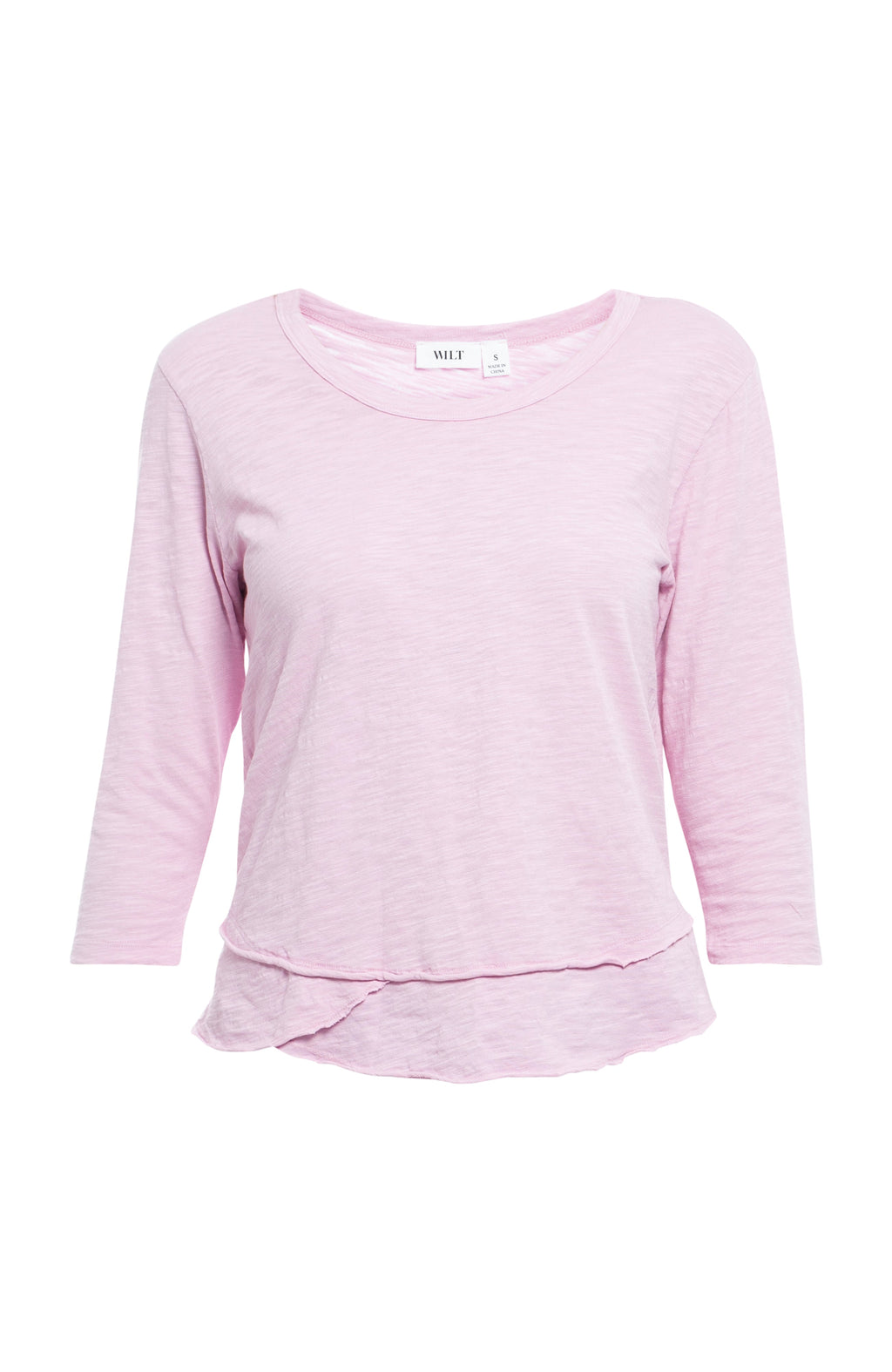 3/4 Sleeve Mock Layer