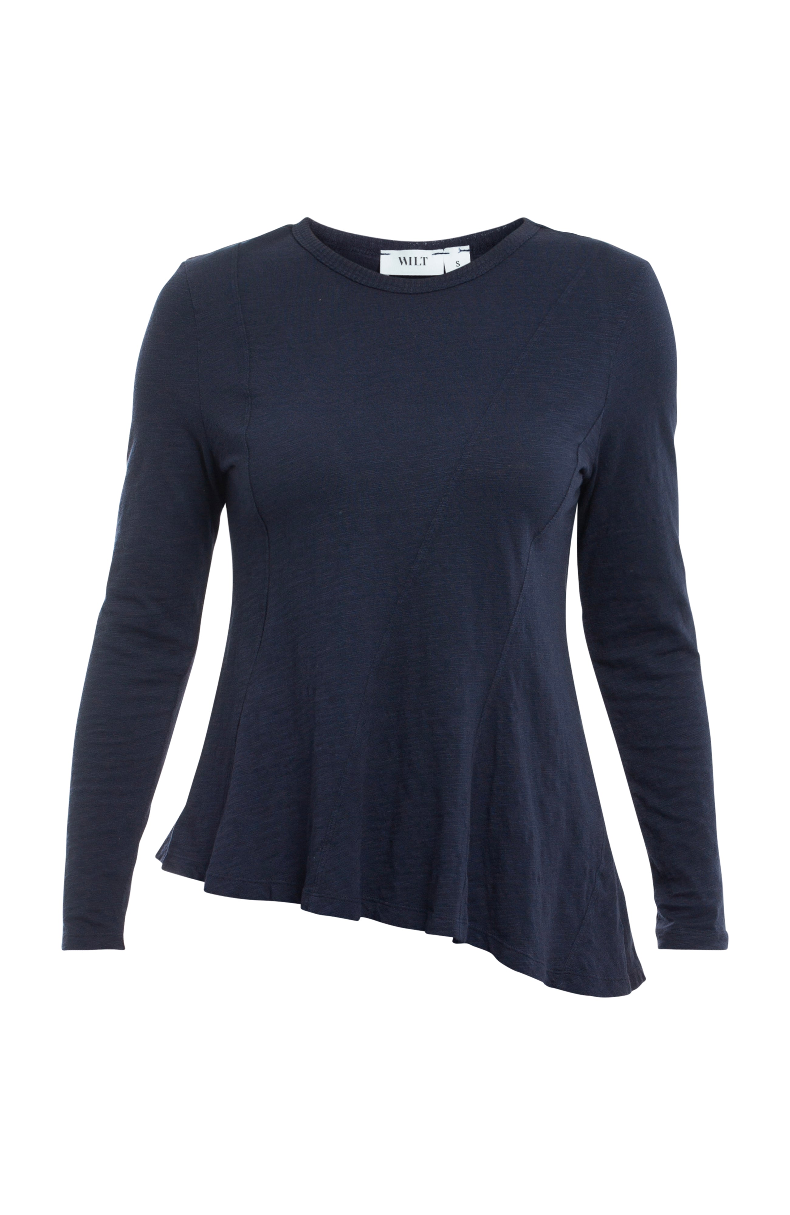 Round Neck Long Sleeve Tee