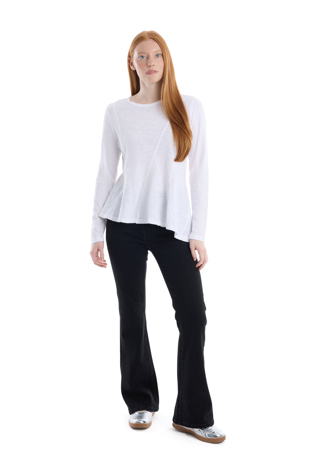Round Neck Long Sleeve Tee