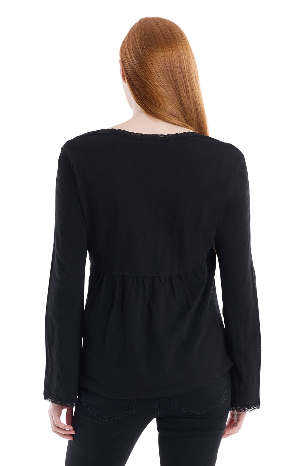 V-Neck Long Sleeve Empire