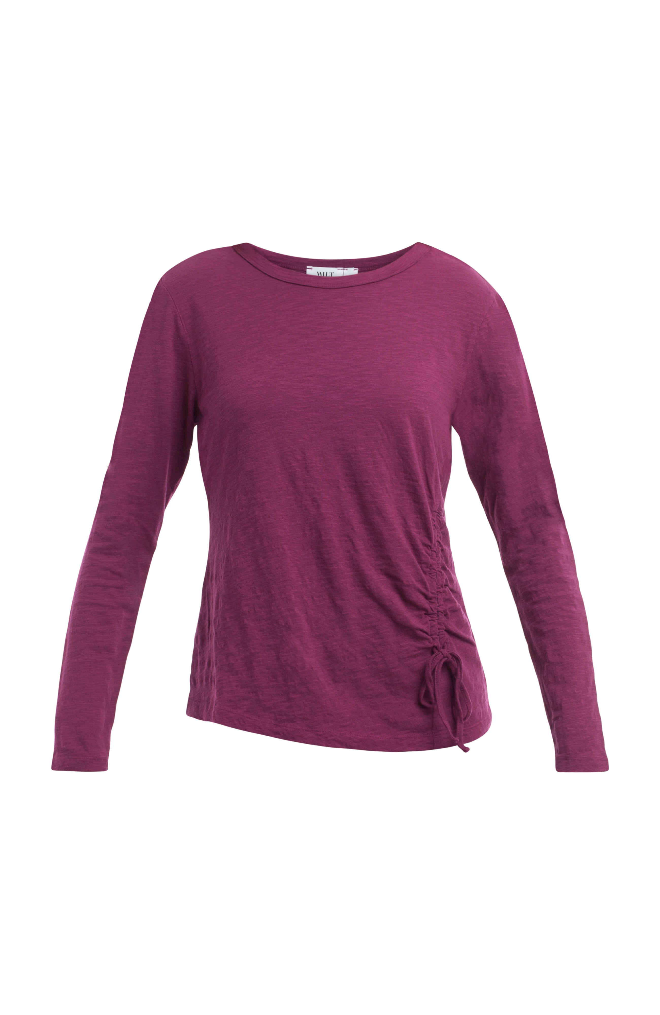 Long Sleeve Ruched Side