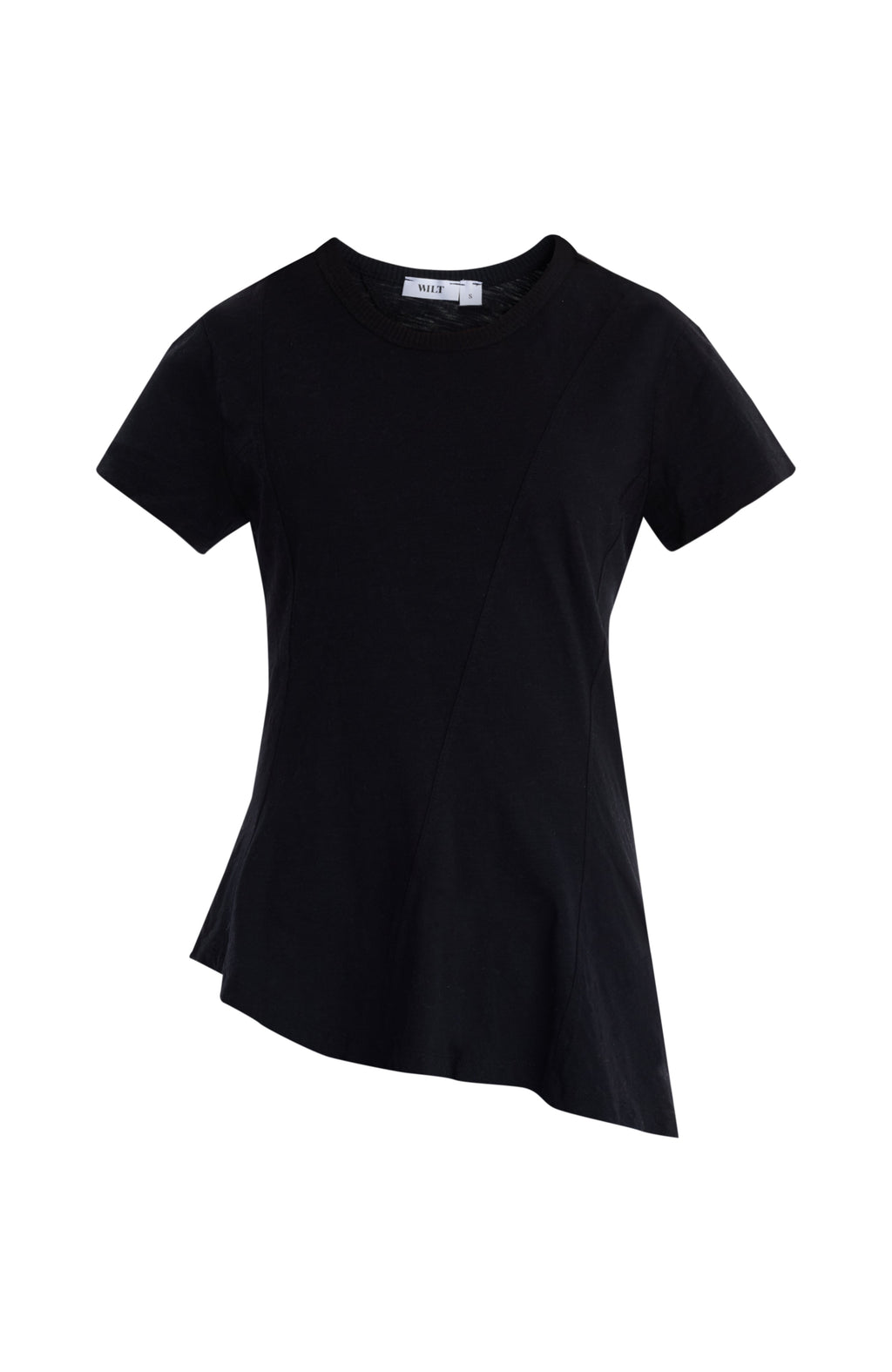 Round neck short sleeve tee