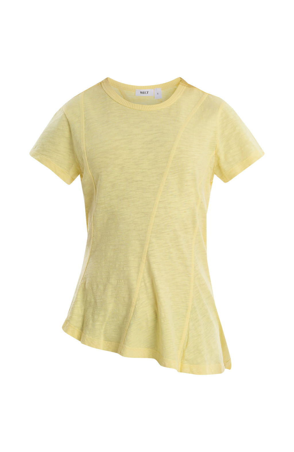 Round neck short sleeve tee