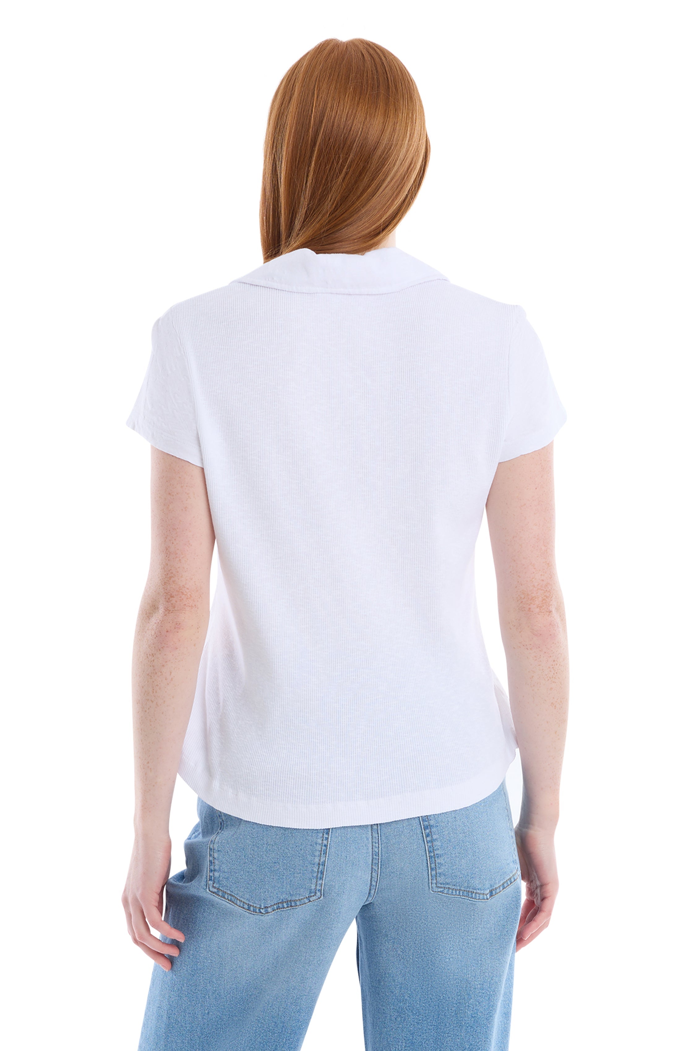 Short sleeve polo tee
