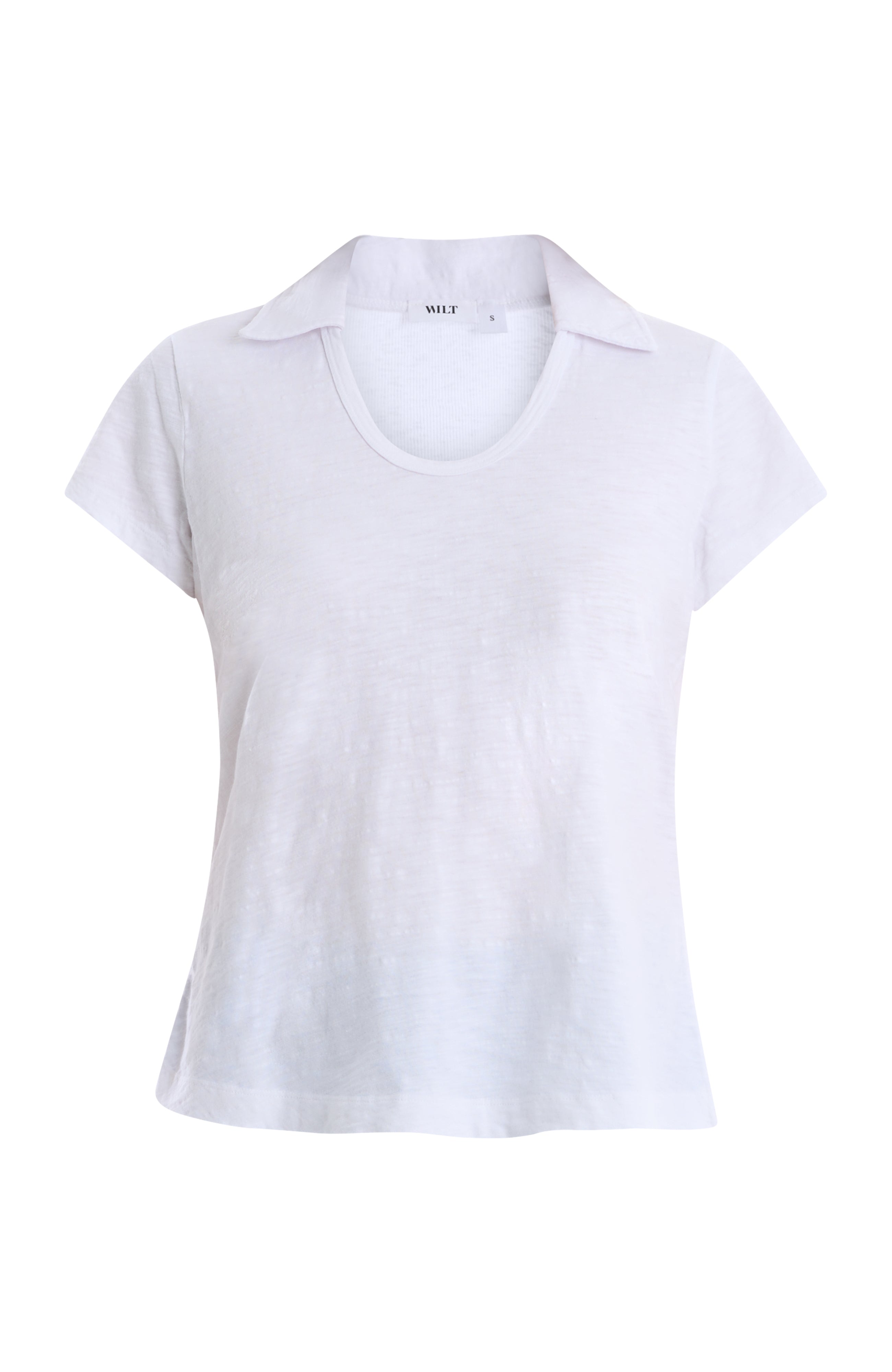 Short sleeve polo tee