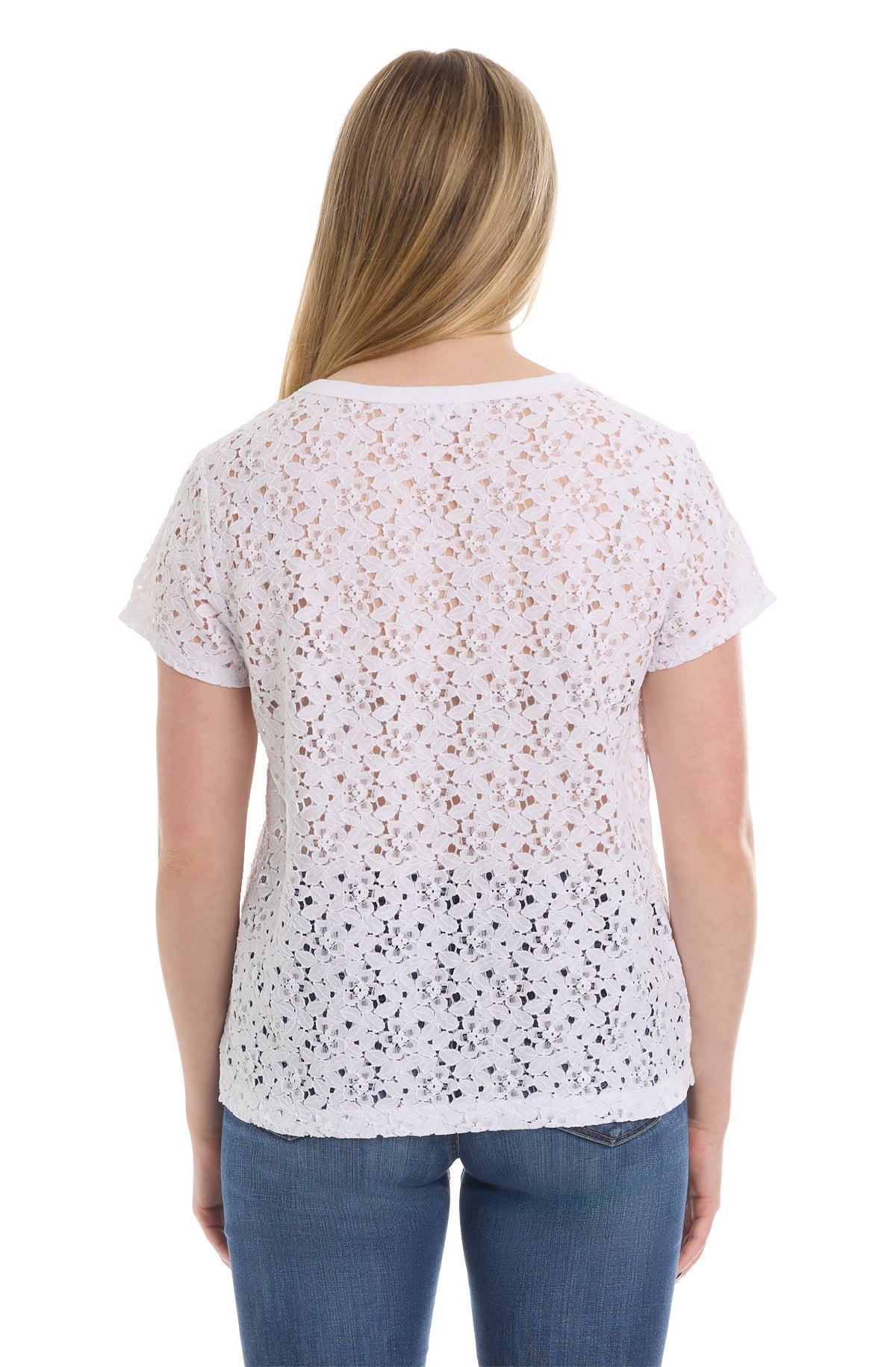 Baby fit lace tee