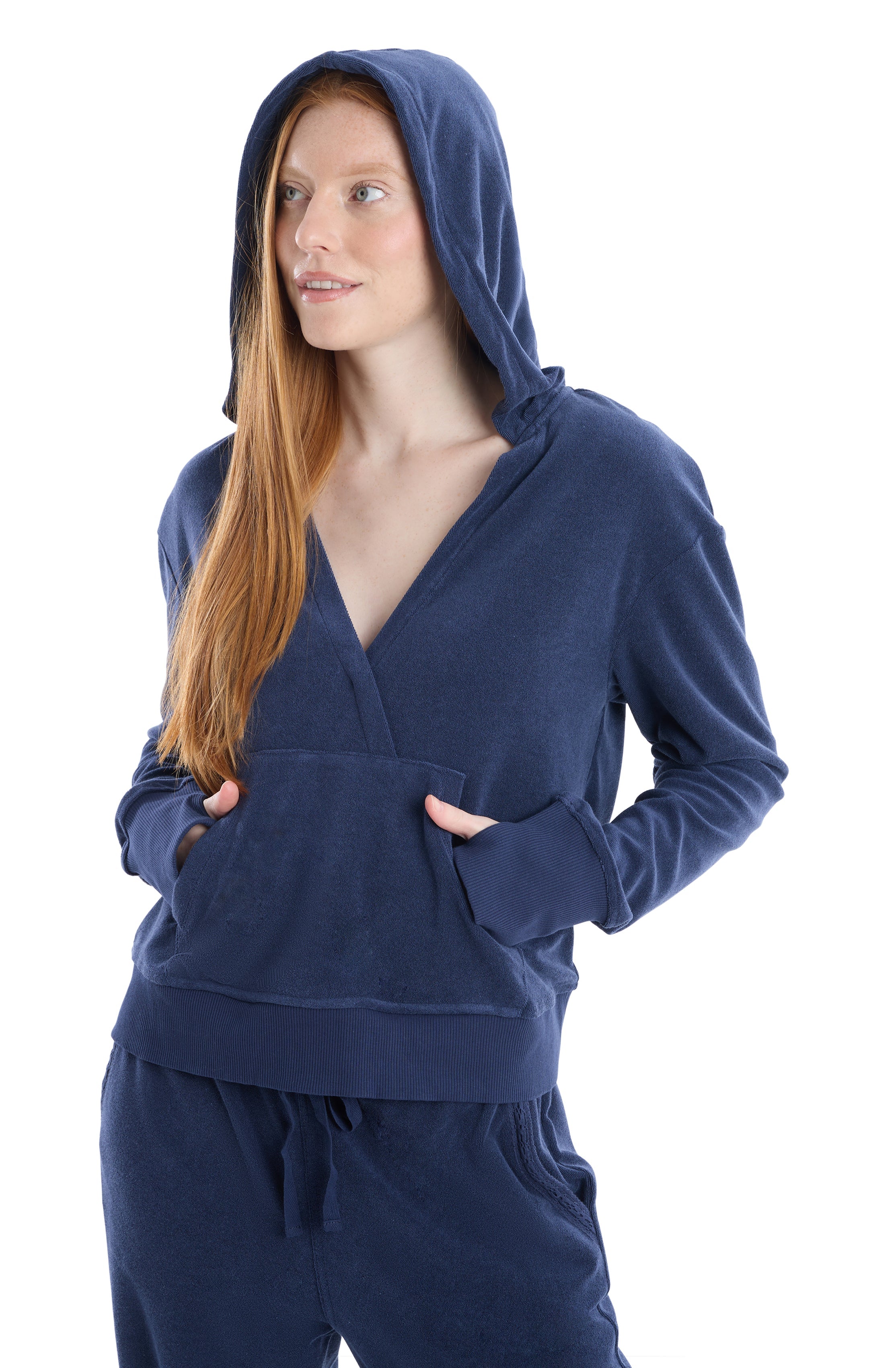 Hoodie with kangaroo pocket