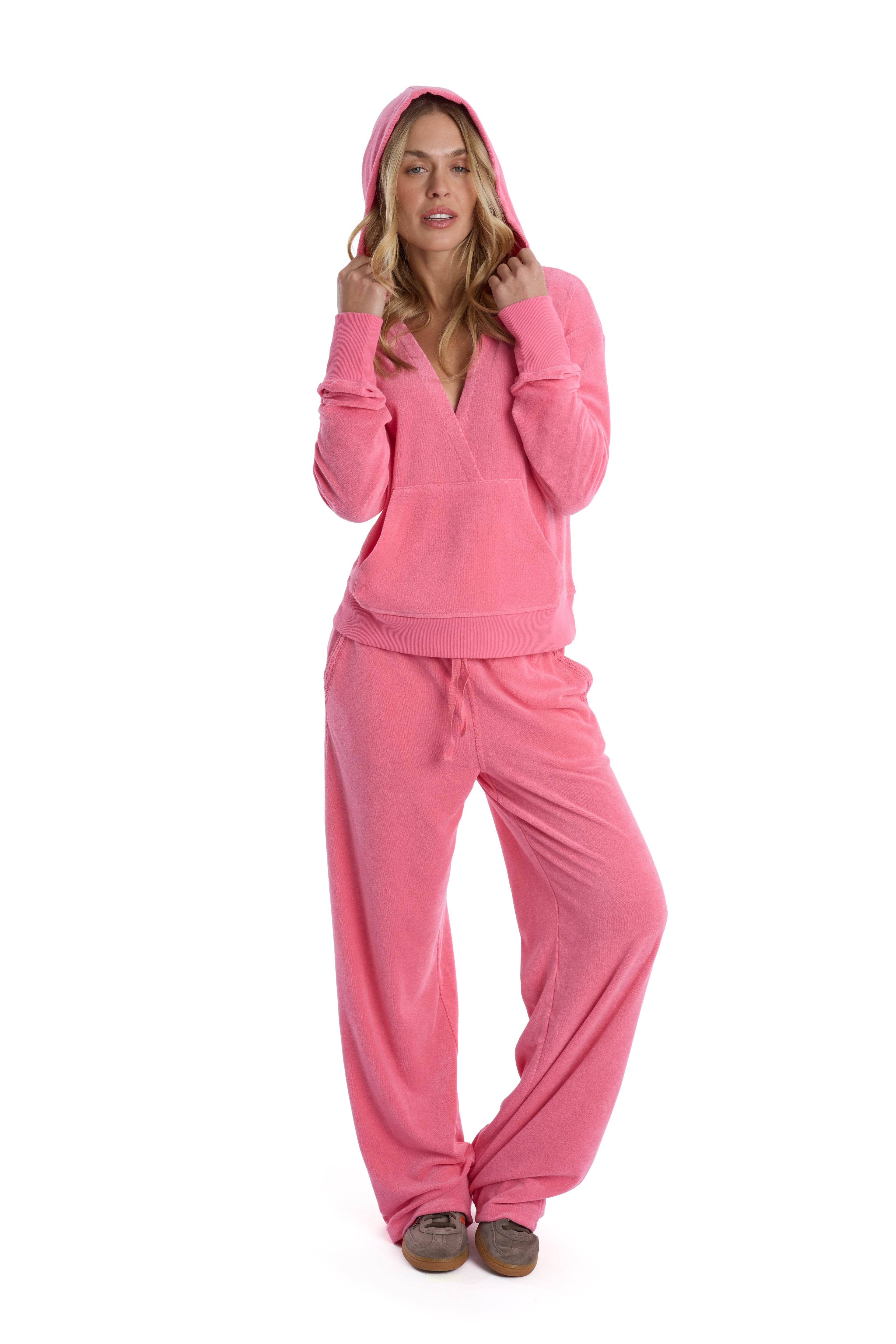 Hoodie with kangaroo pocket