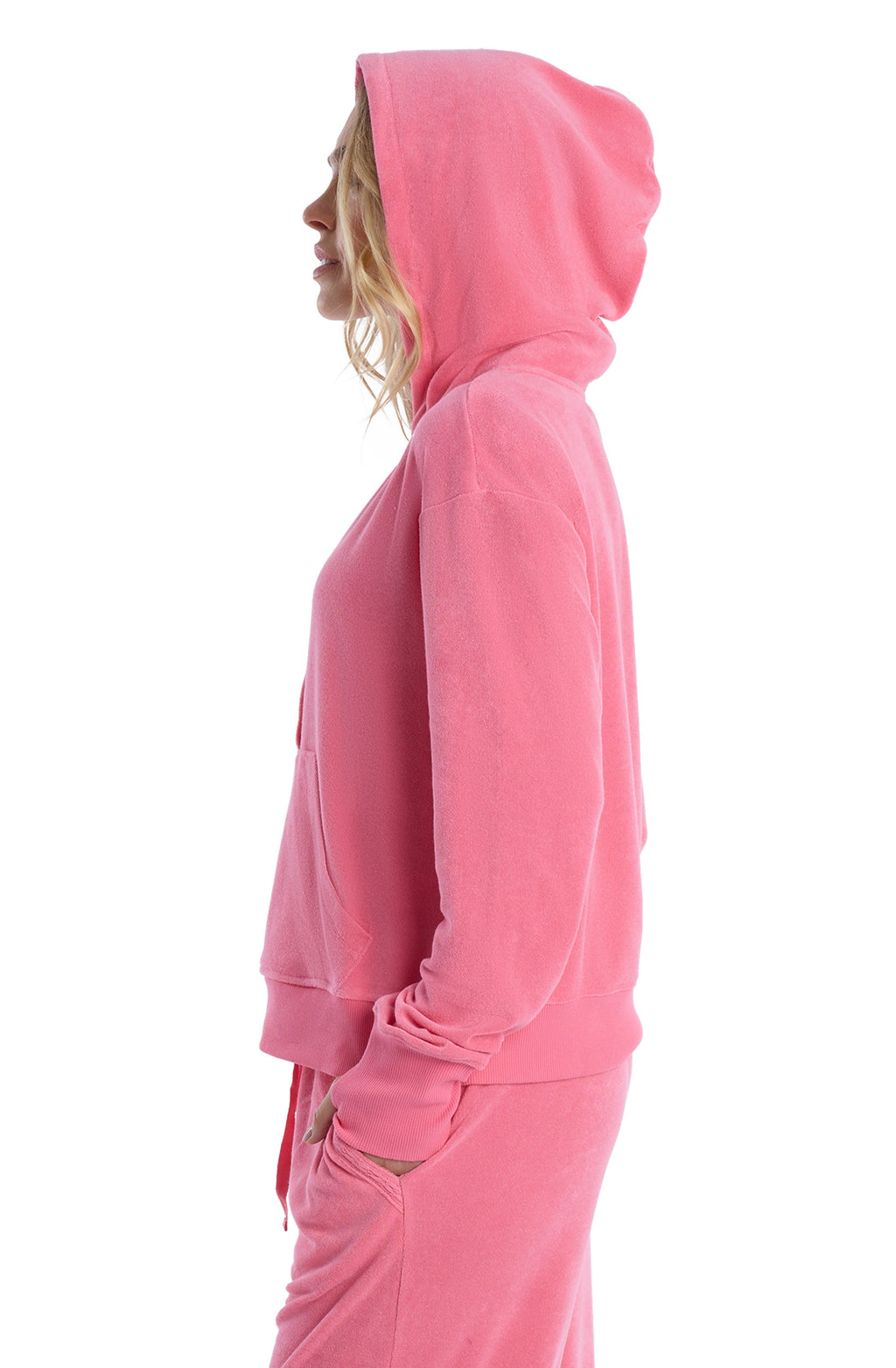 Hoodie with kangaroo pocket