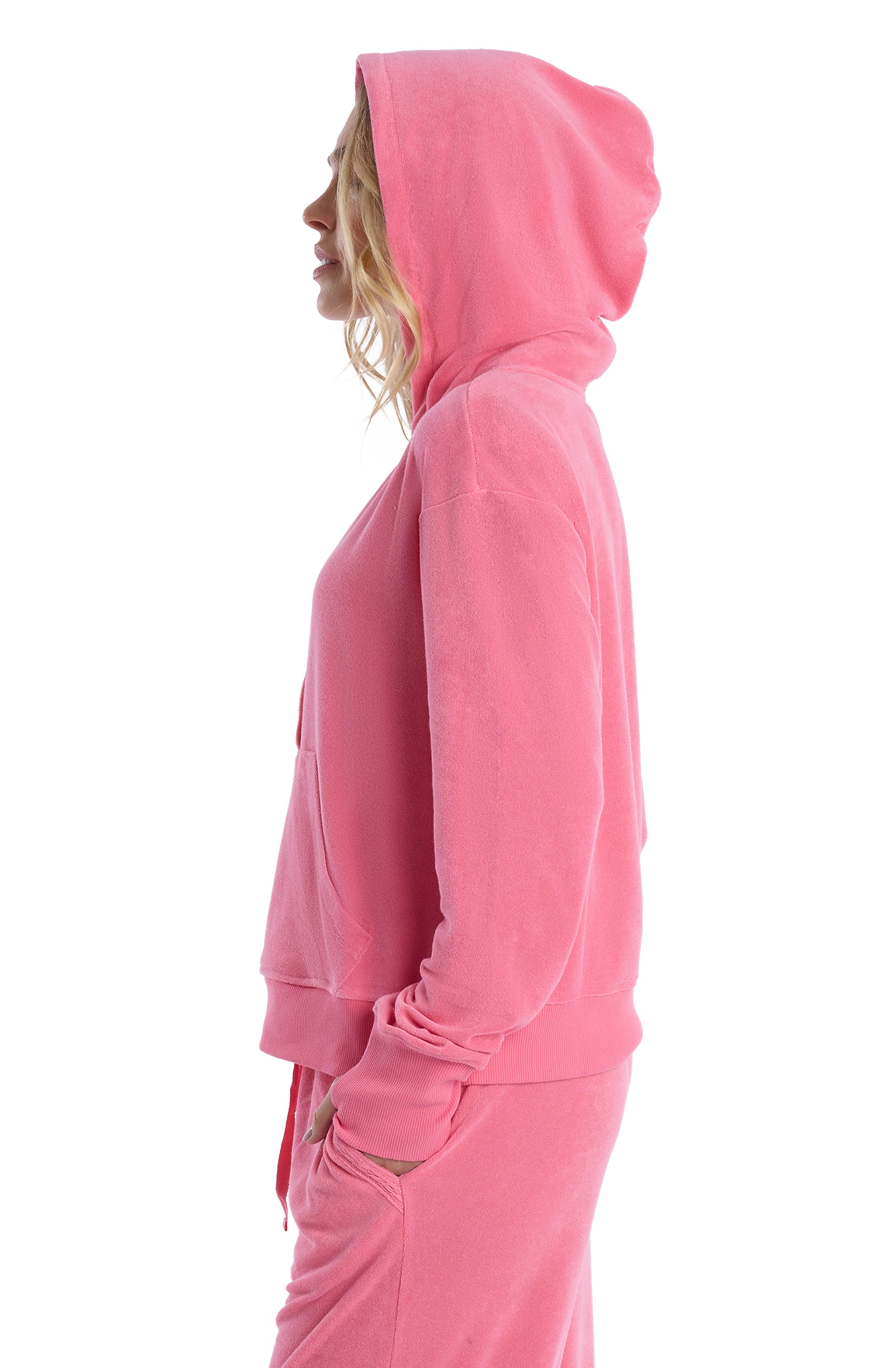 Hoodie with kangaroo pocket