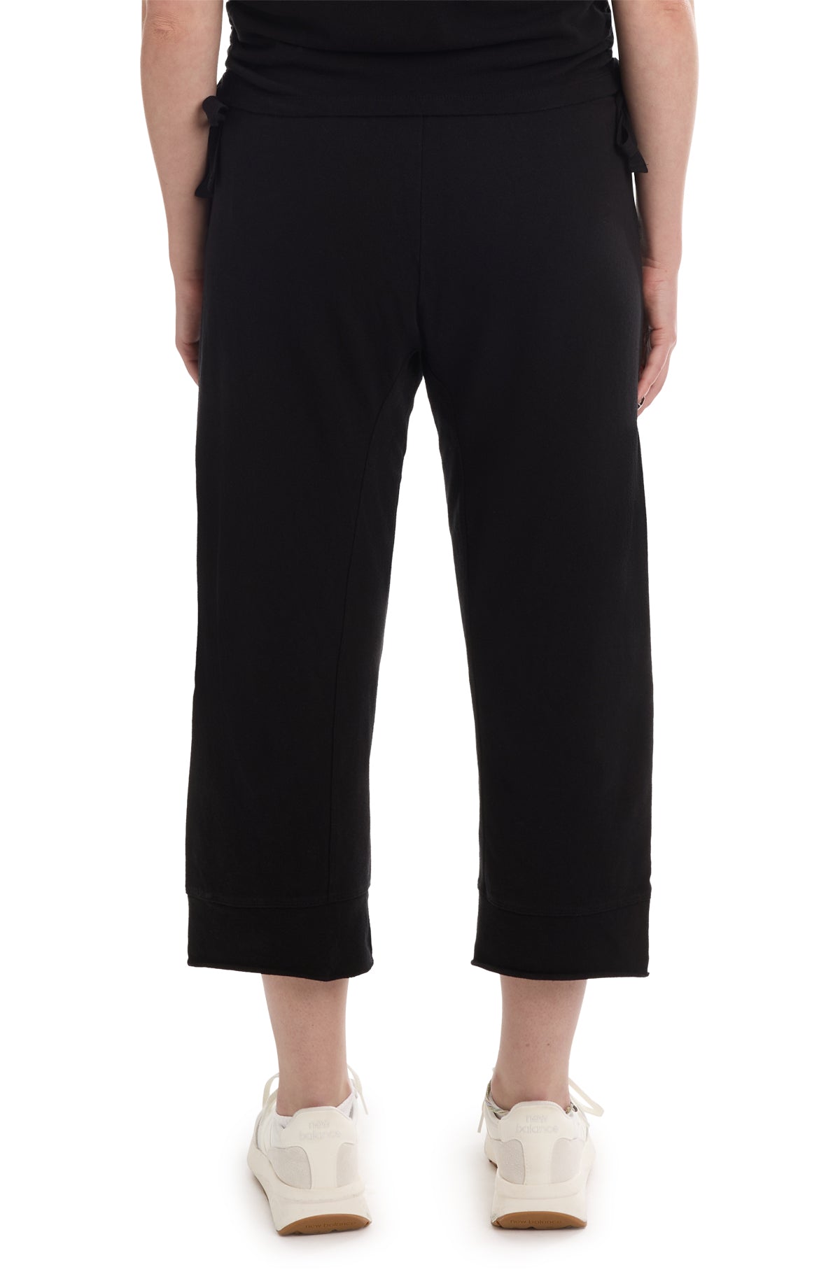 Crop Raw Jogger Easy Fit Pants