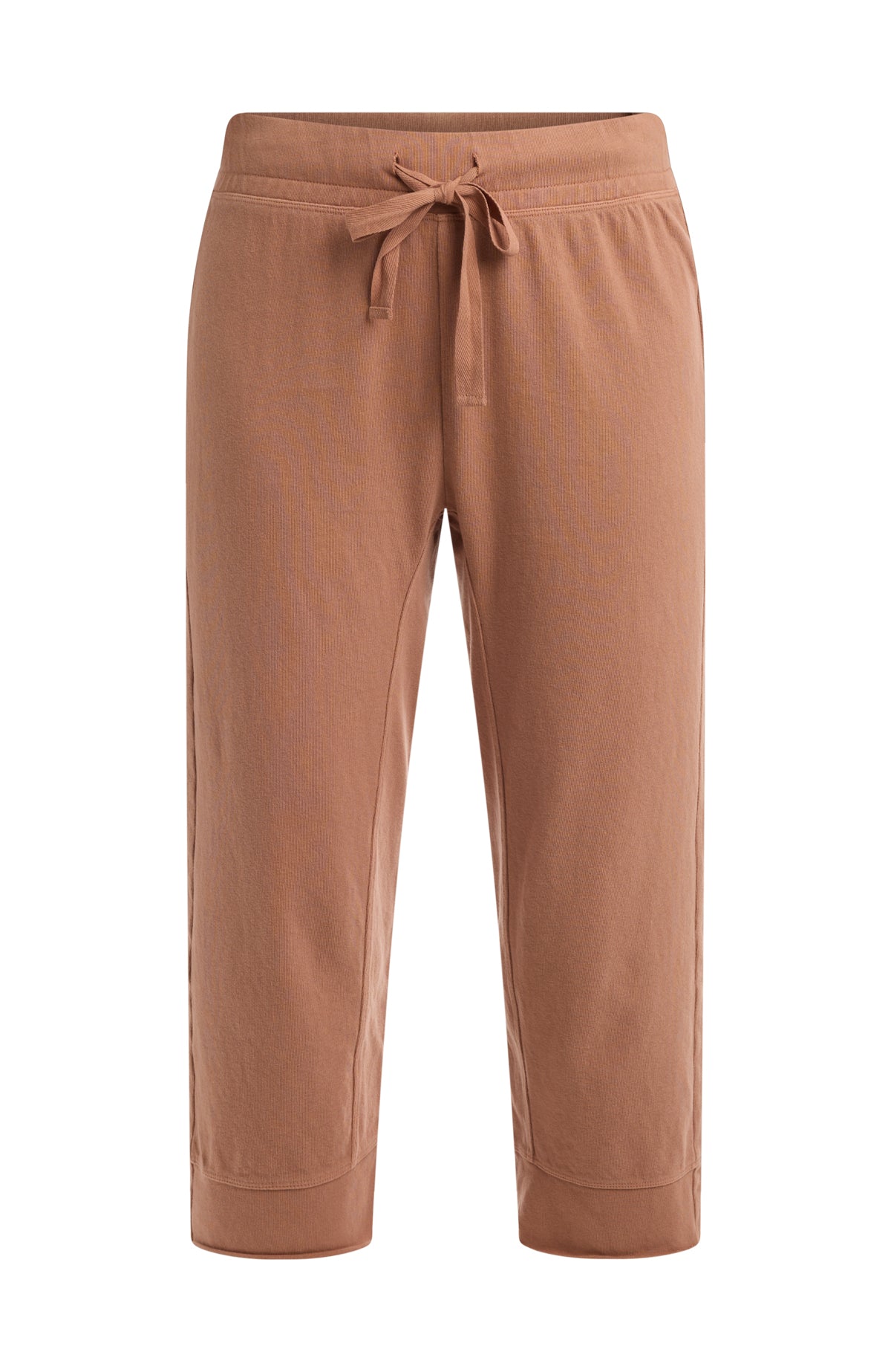 Crop Raw Jogger Easy Fit Pants