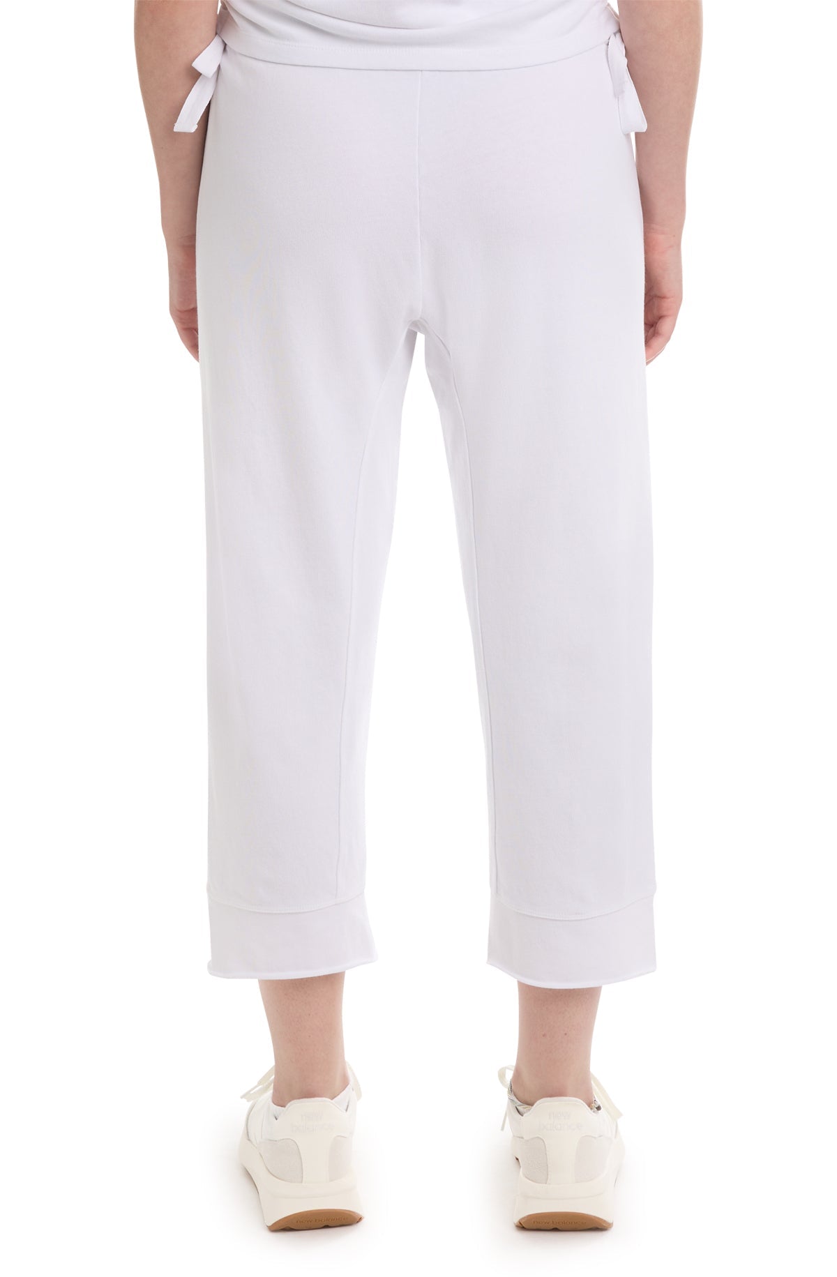 Crop Raw Jogger Easy Fit Pants