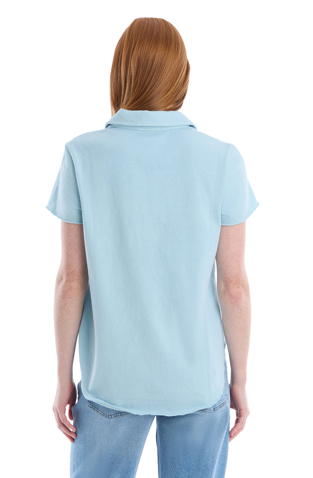 Polo with chest pocket