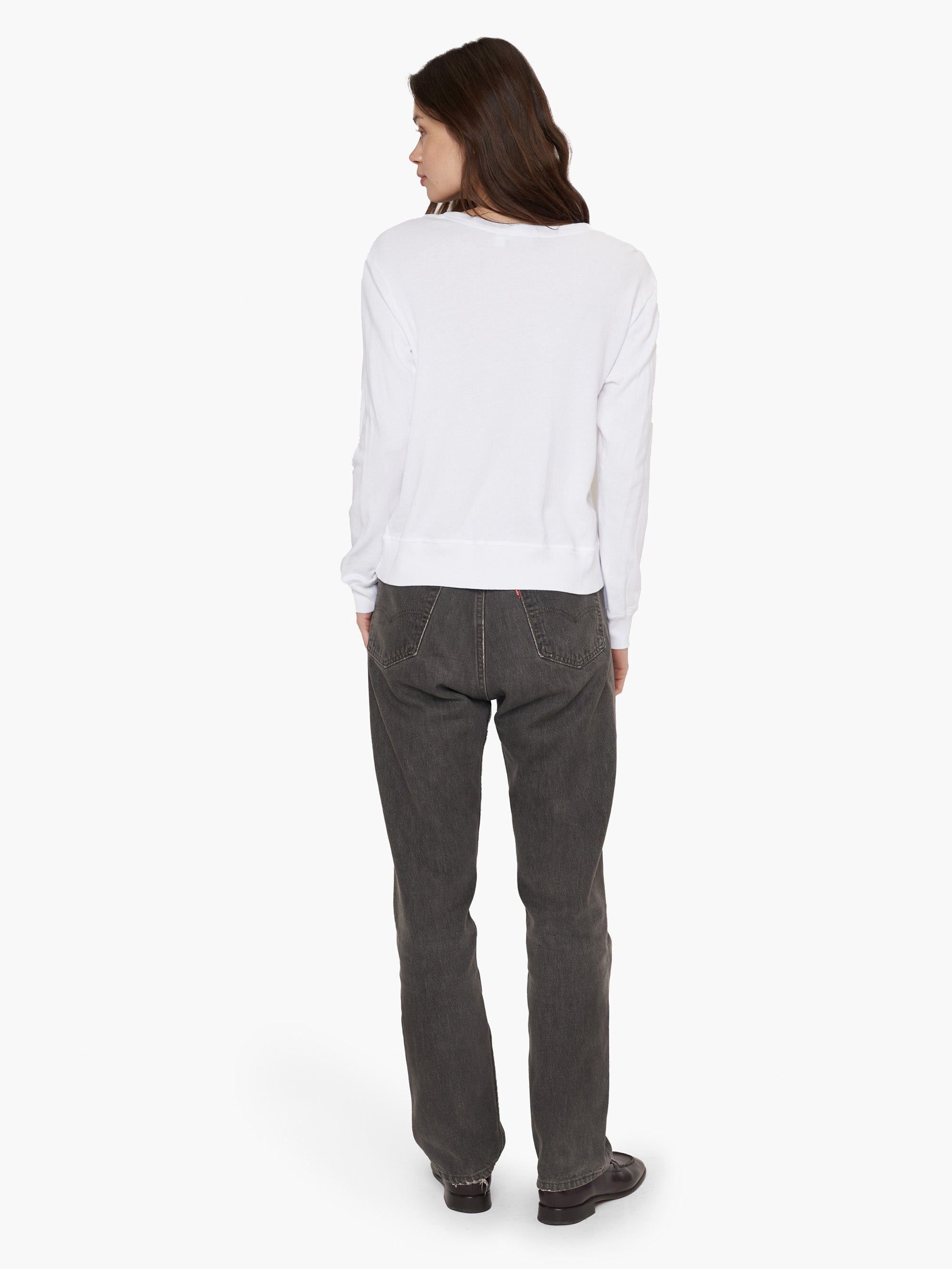 Seamed Pocket Sweatshirt