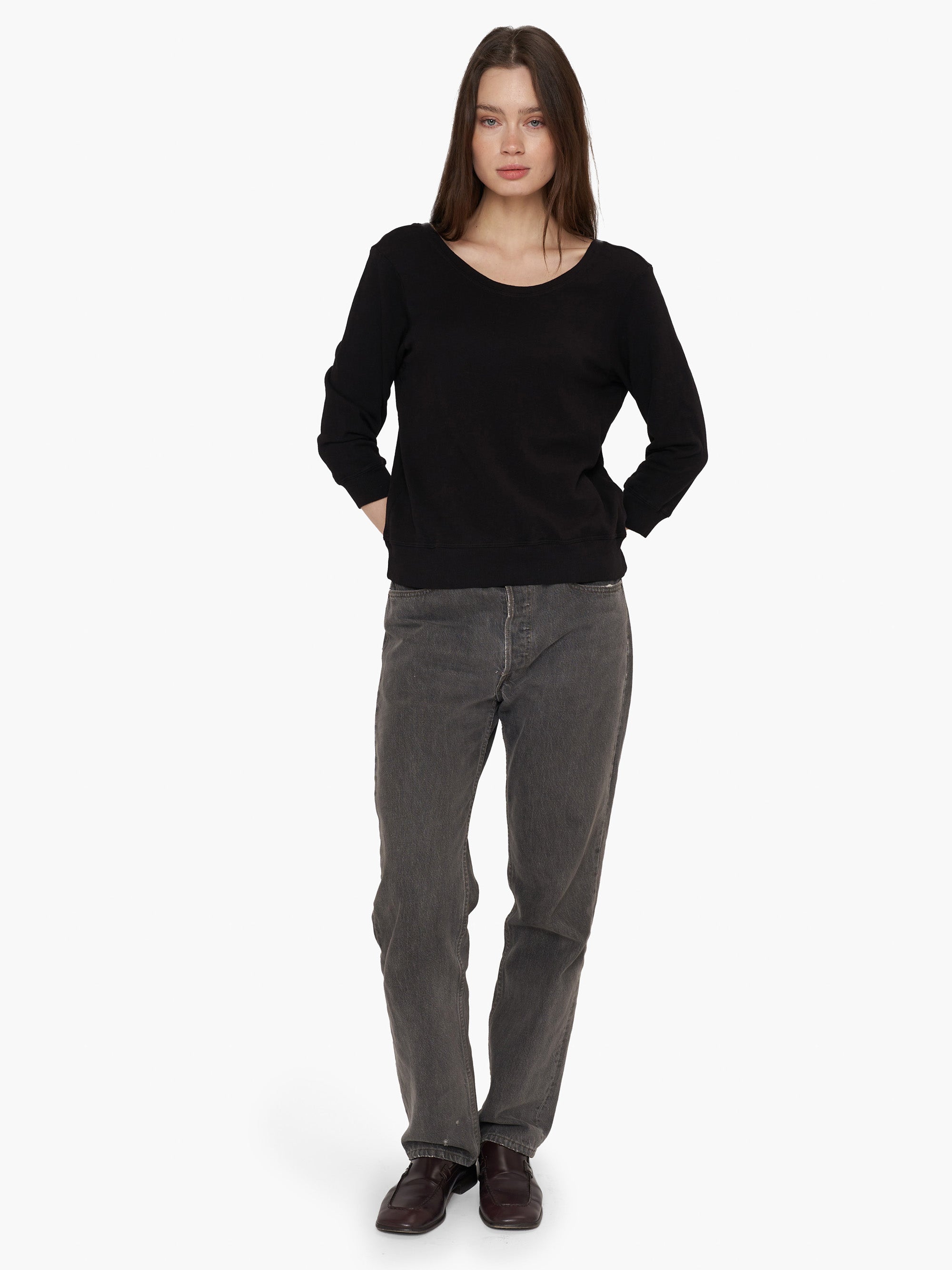 Baby Backless Sweatshirt