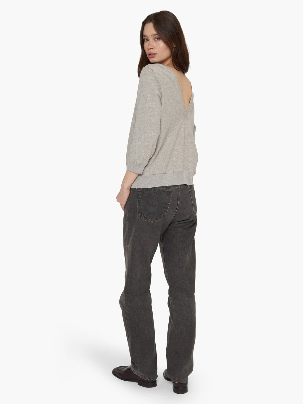 Baby Backless Sweatshirt
