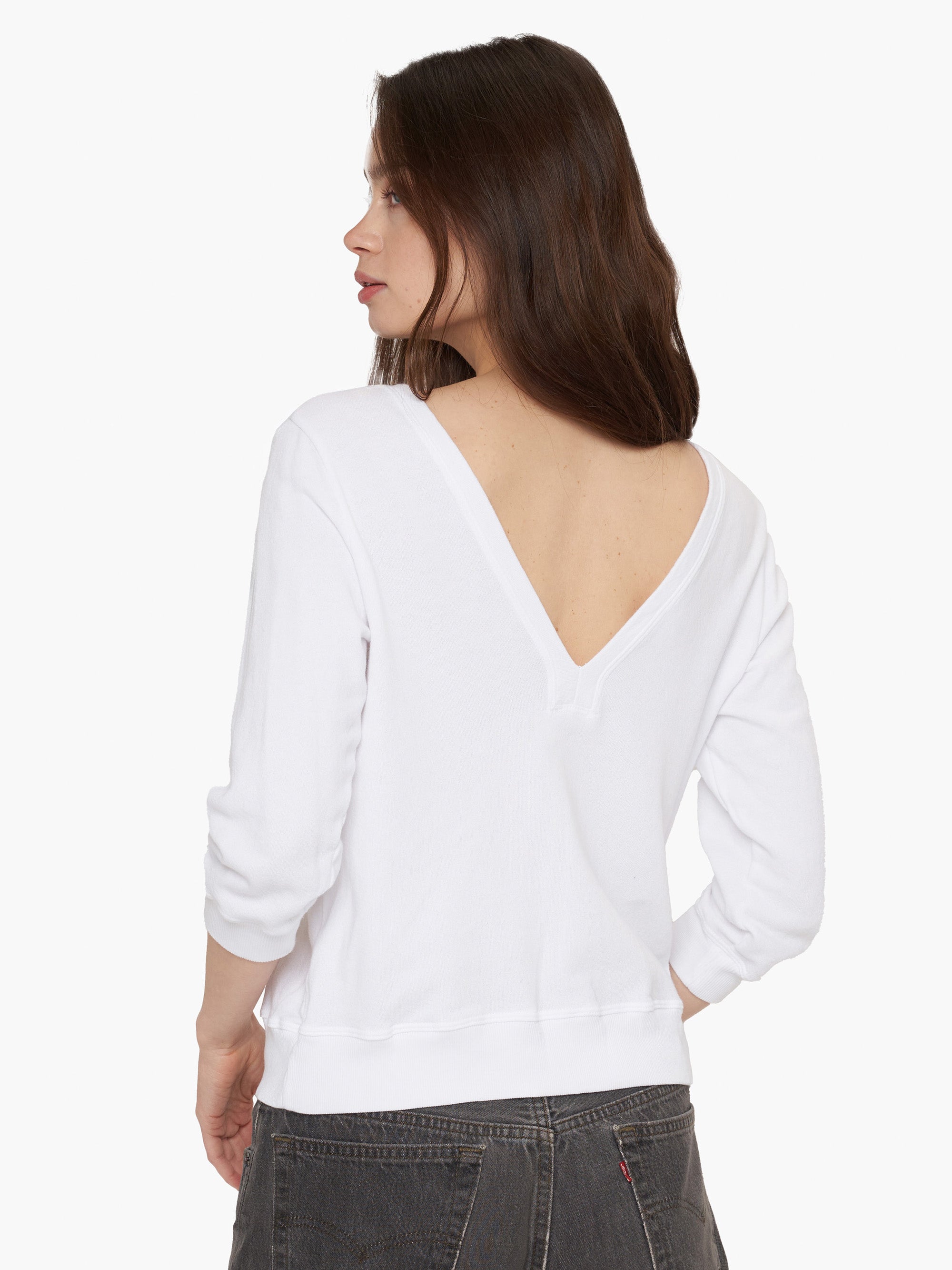 Baby Backless Sweatshirt