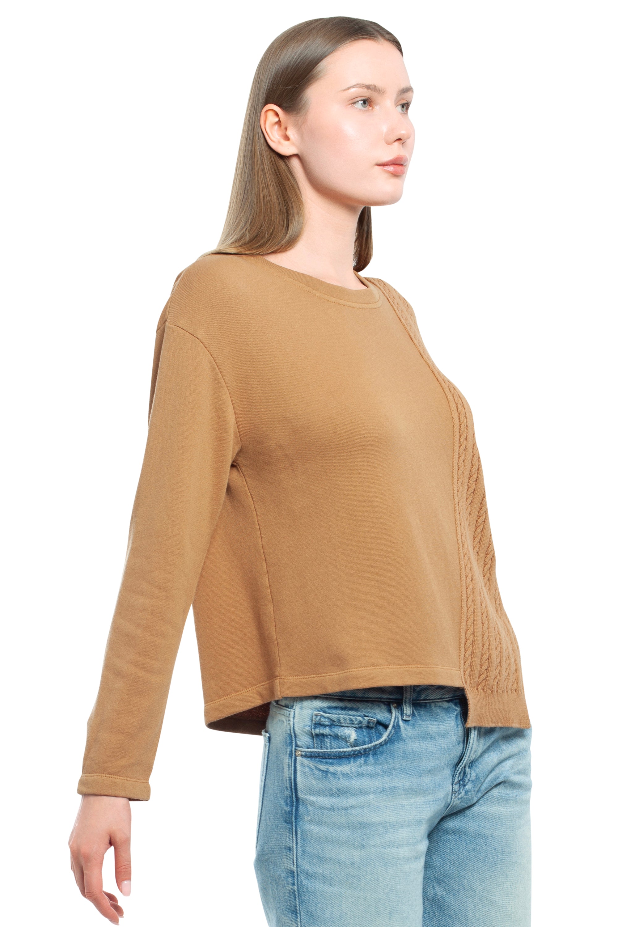 Round Neck Sweatshirt