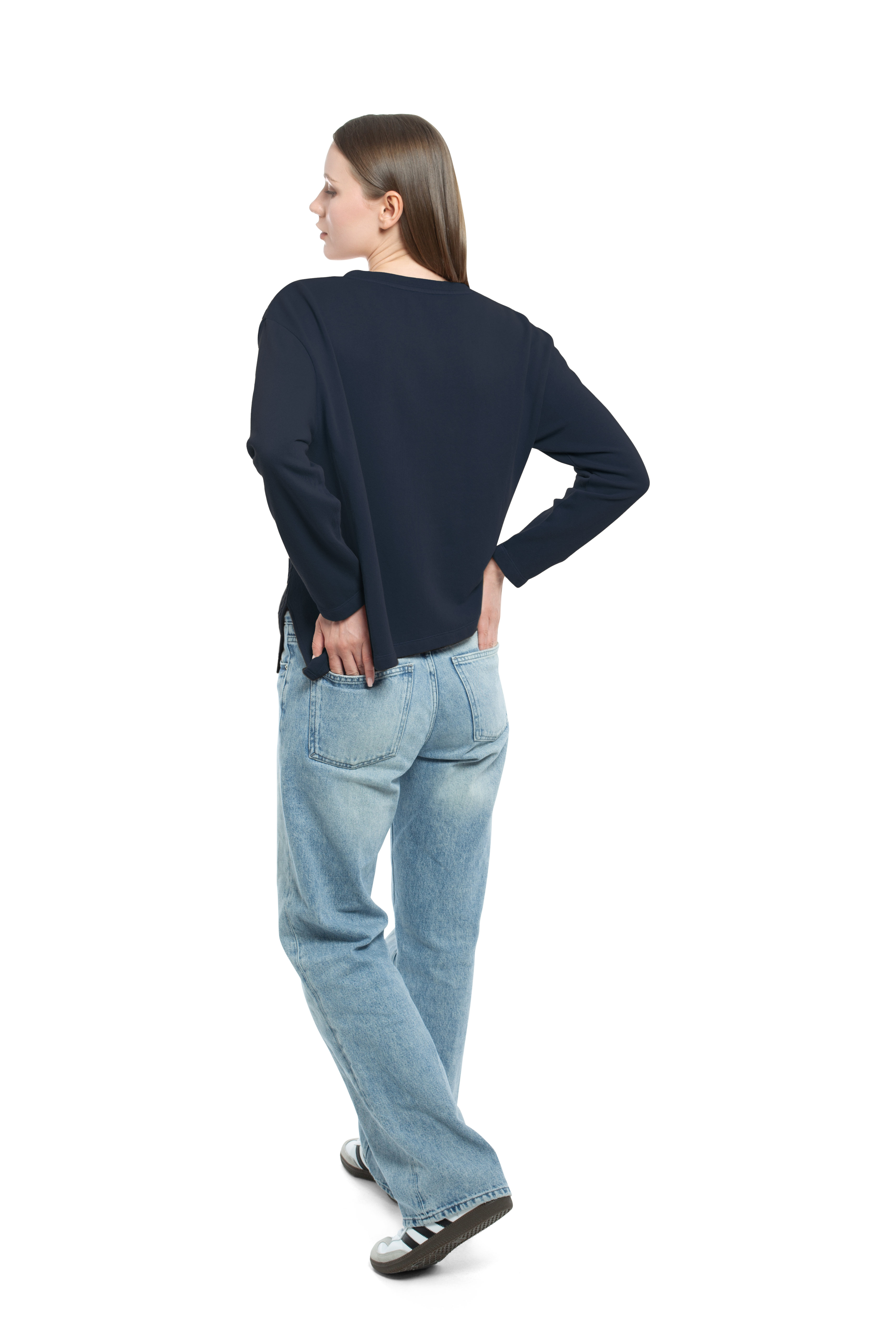 Round Neck Sweatshirt