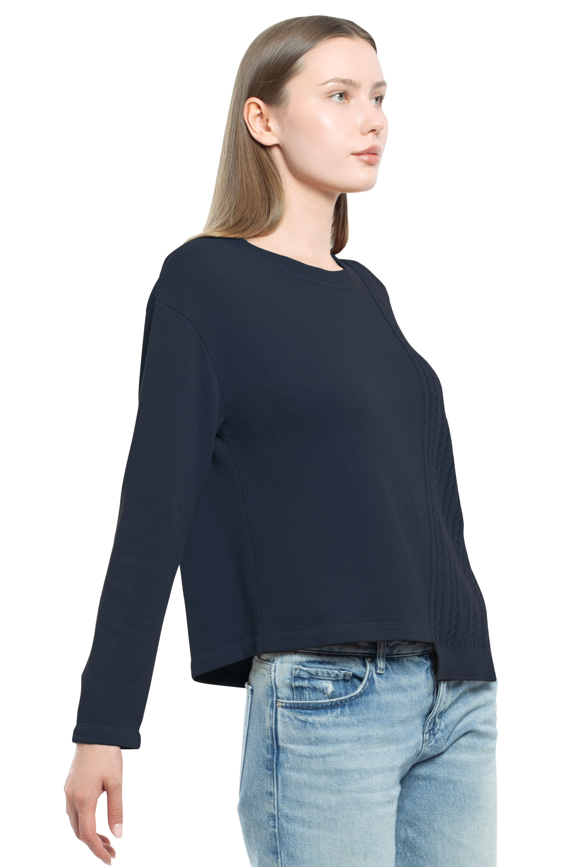 Round Neck Sweatshirt