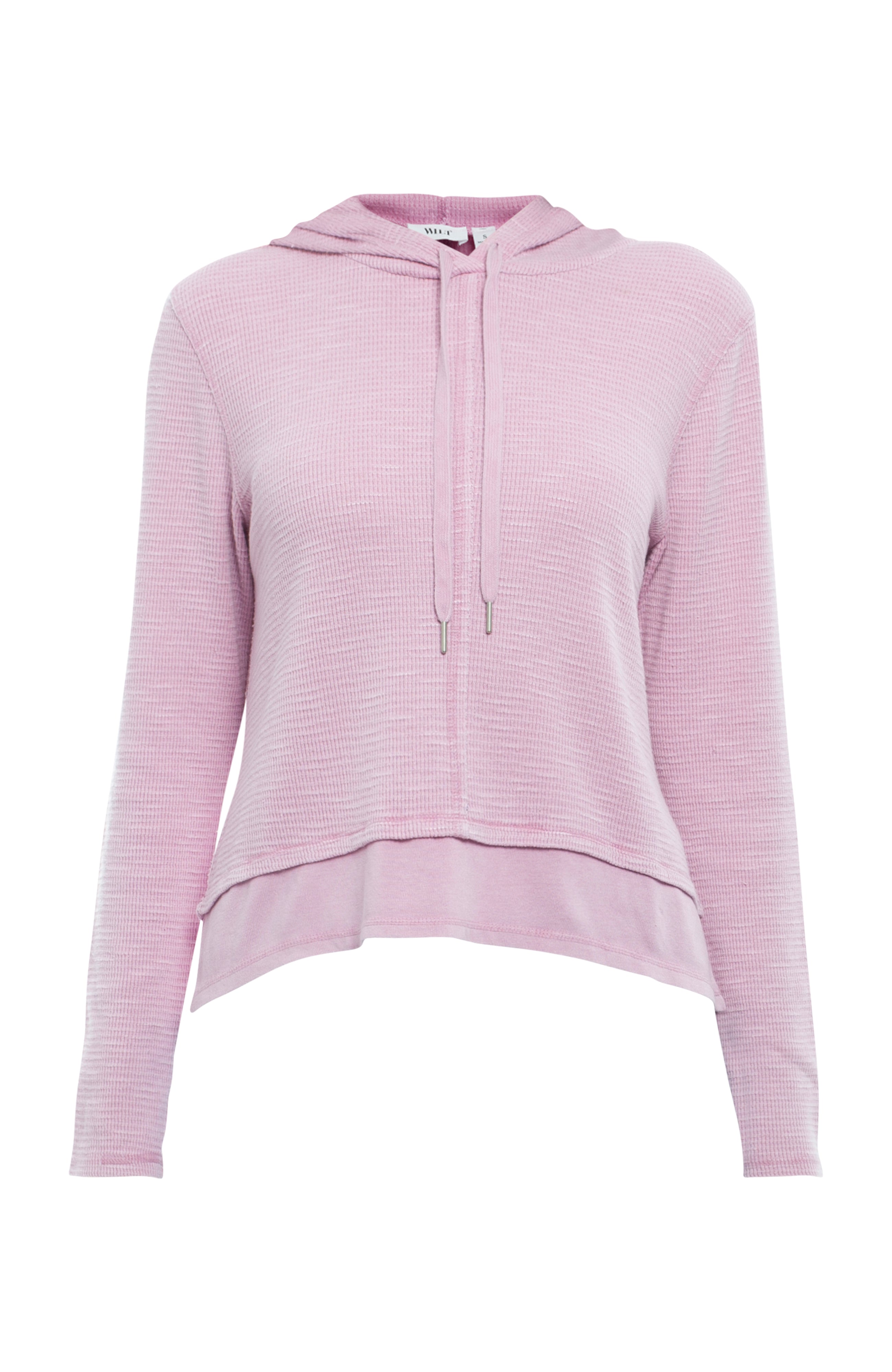 Long Sleeve Double Peplum Hoodie