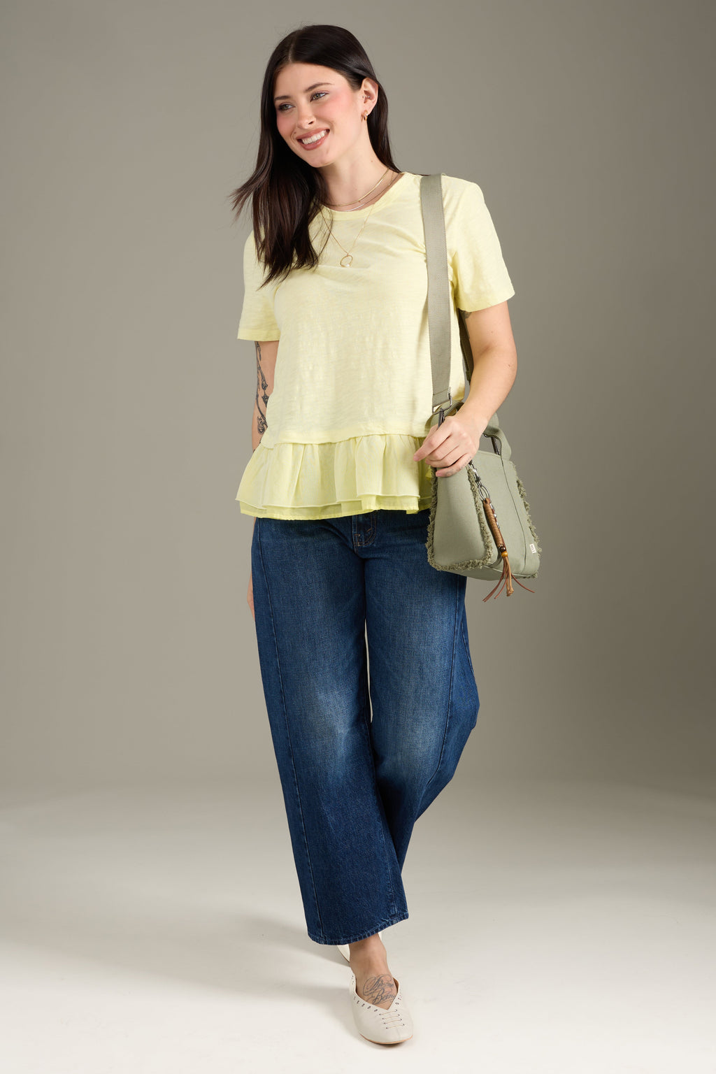 Selma Frayed Mini Tote