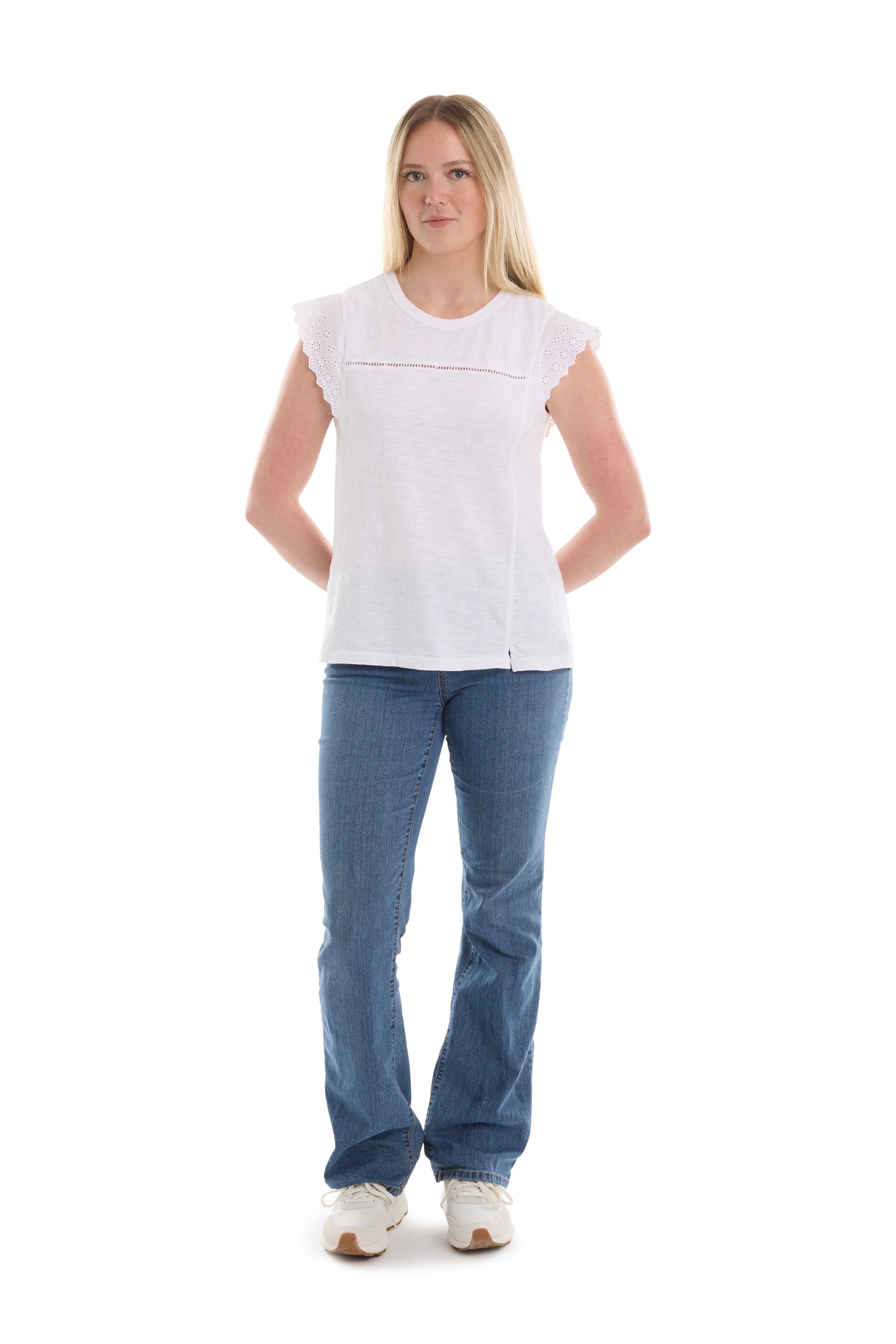 Eyelet cap sleeve